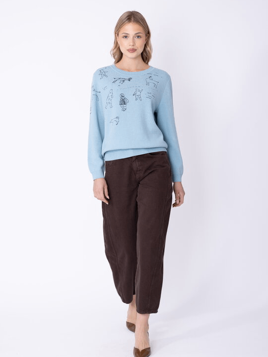 IVKO Pullover Arctic Joy - Light Blue
