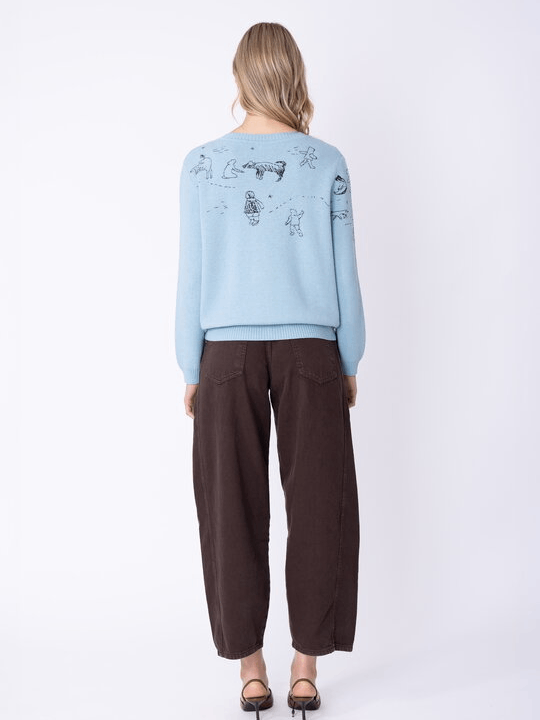 IVKO Pullover Arctic Joy - Light Blue