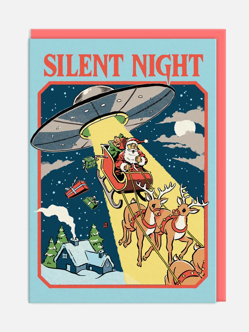Silent Night UFO Karte
