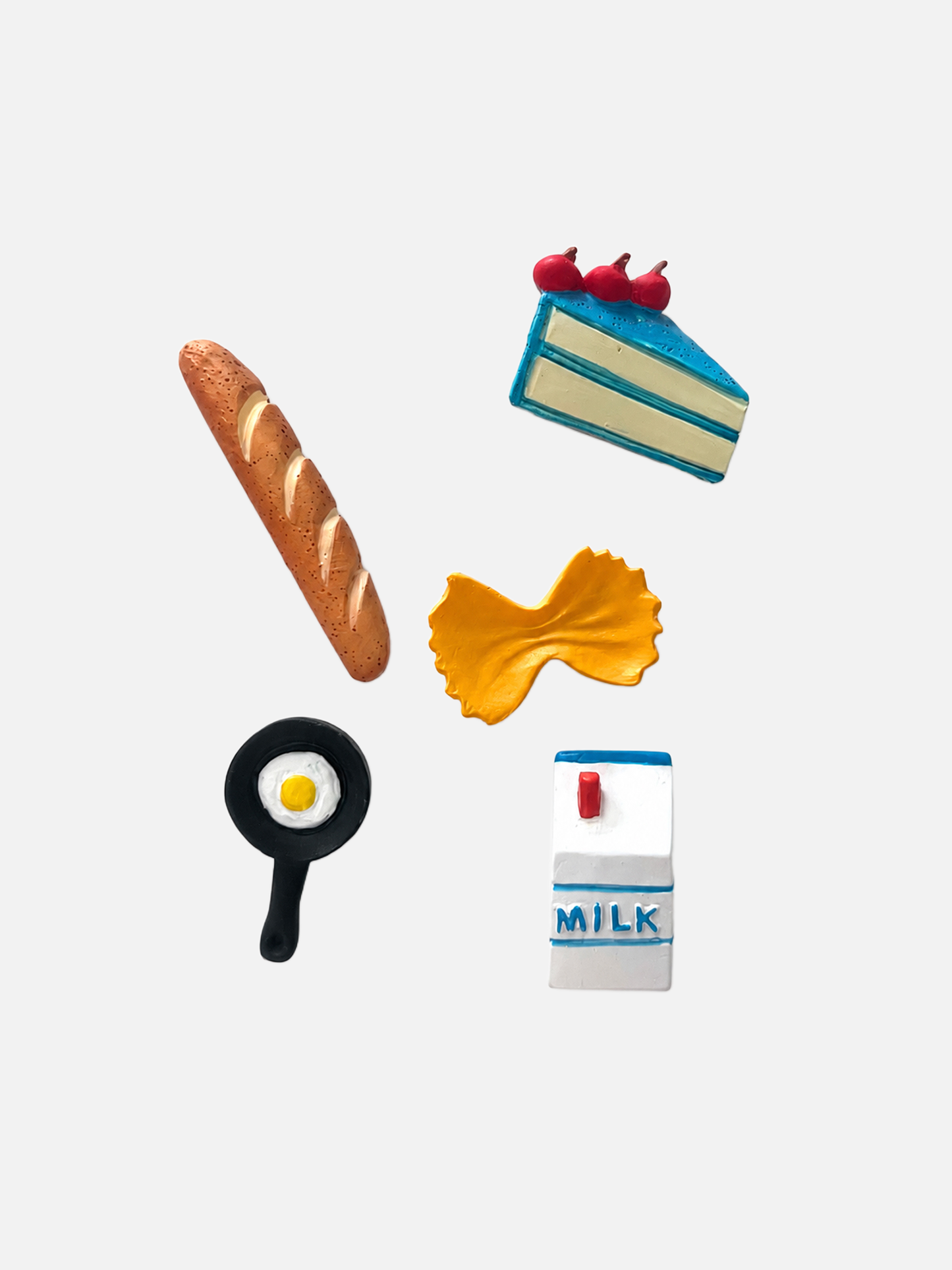Breakfast Edition Set of 5 Magnets