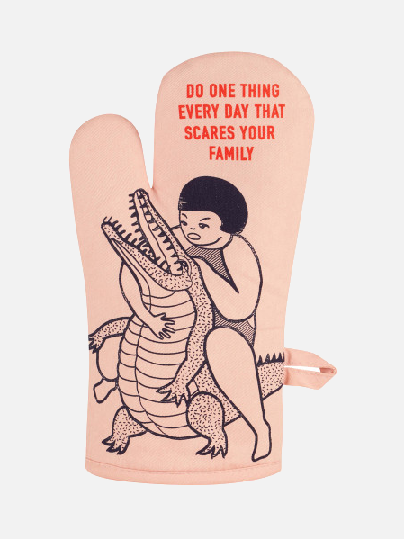 Scares Your Family Oven Mitt