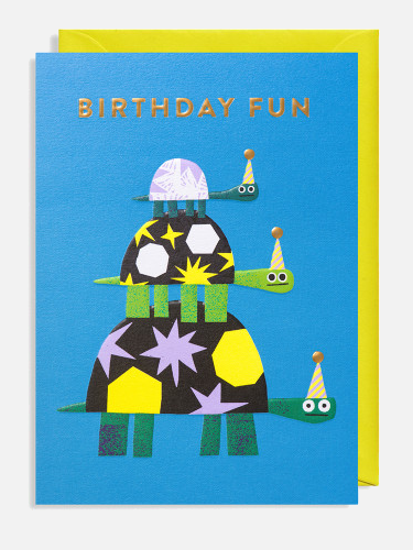 Birthday Fun Turtles Karte