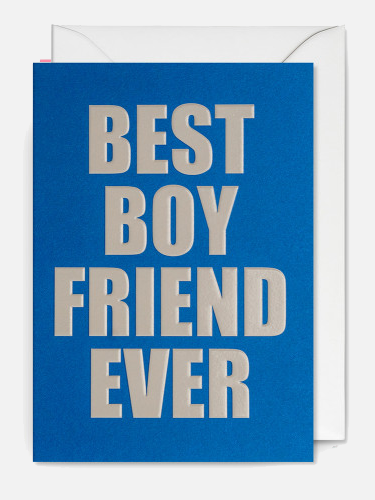 Best Boyfriend Ever Karte