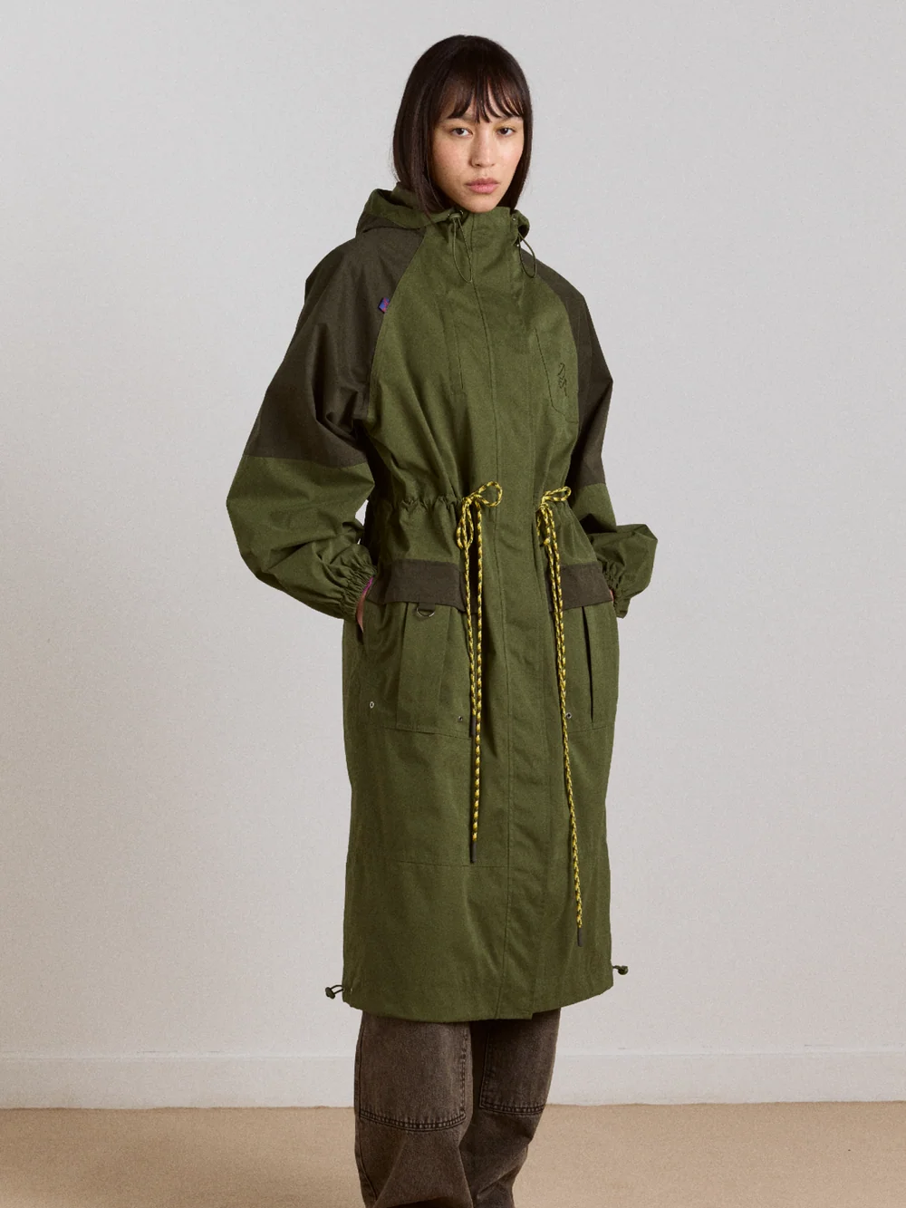 DAMSON MADDER Logan Raincoat - Forest