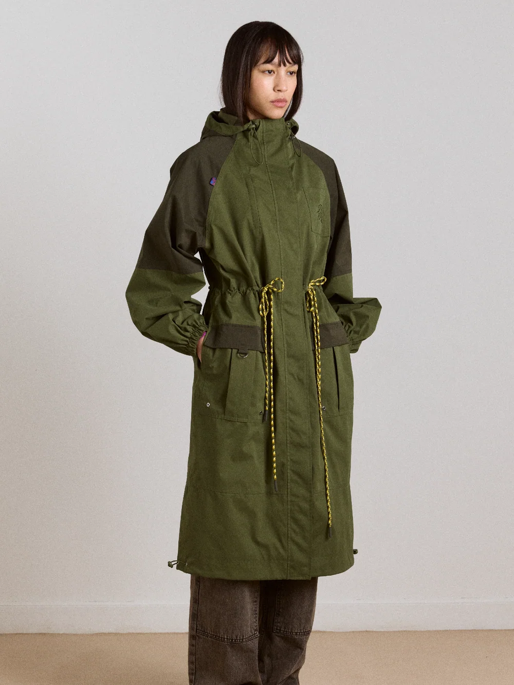 DAMSON MADDER Logan Raincoat - Forest