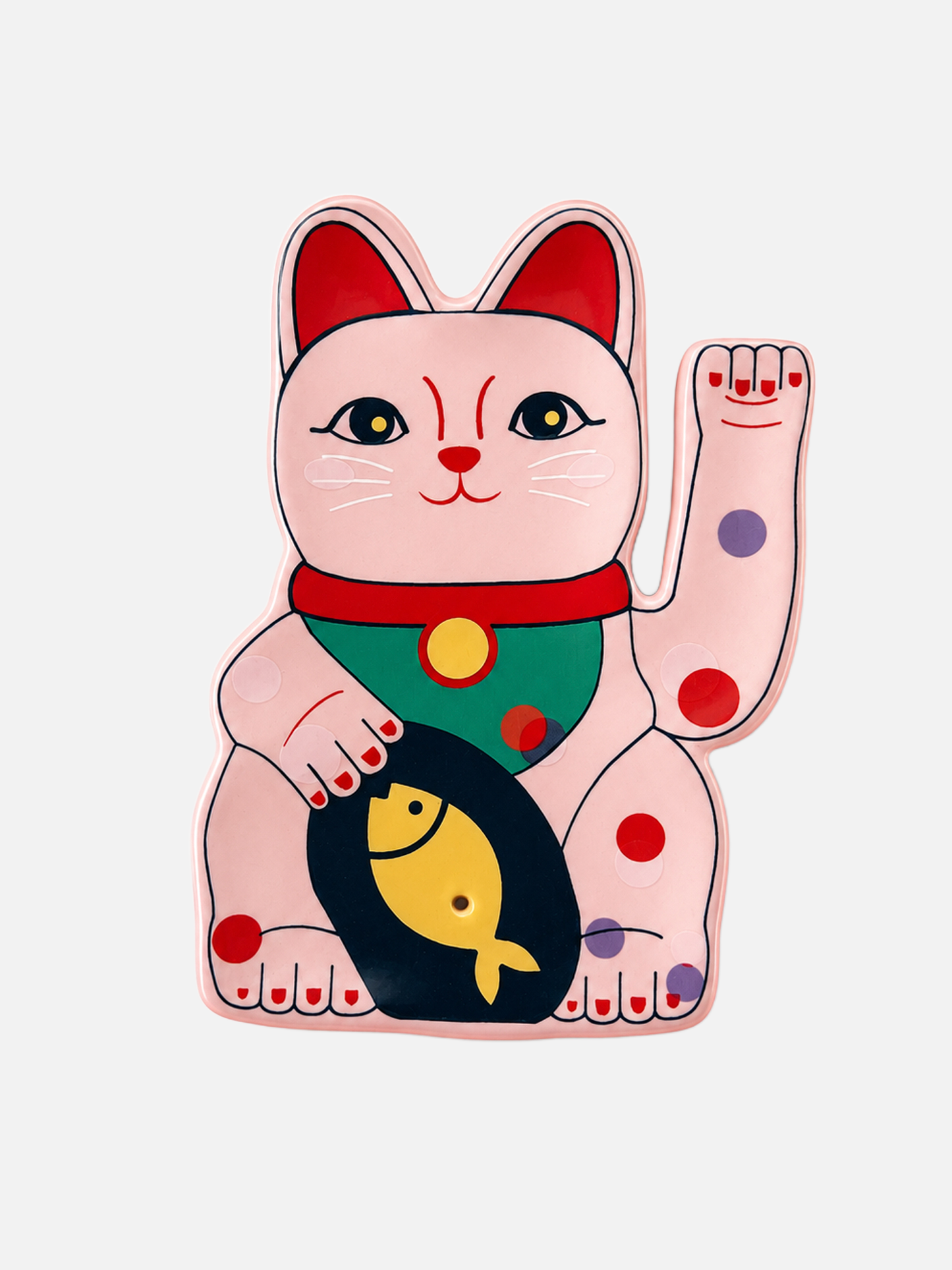 Pink Lucky Cat Incense Holder