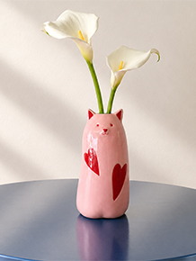 Love Cat Vase