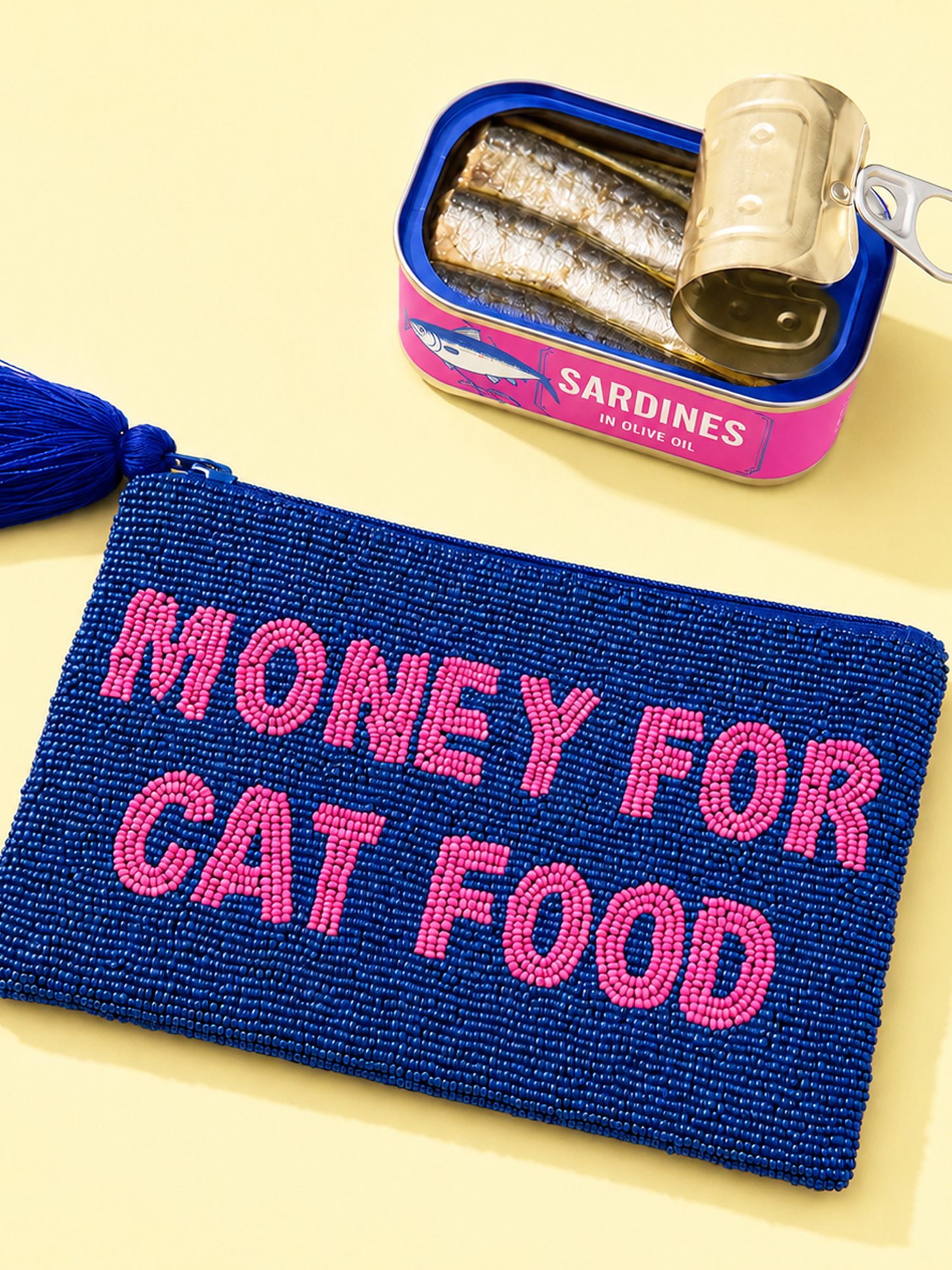 Clutch Large - Money For Cat Food