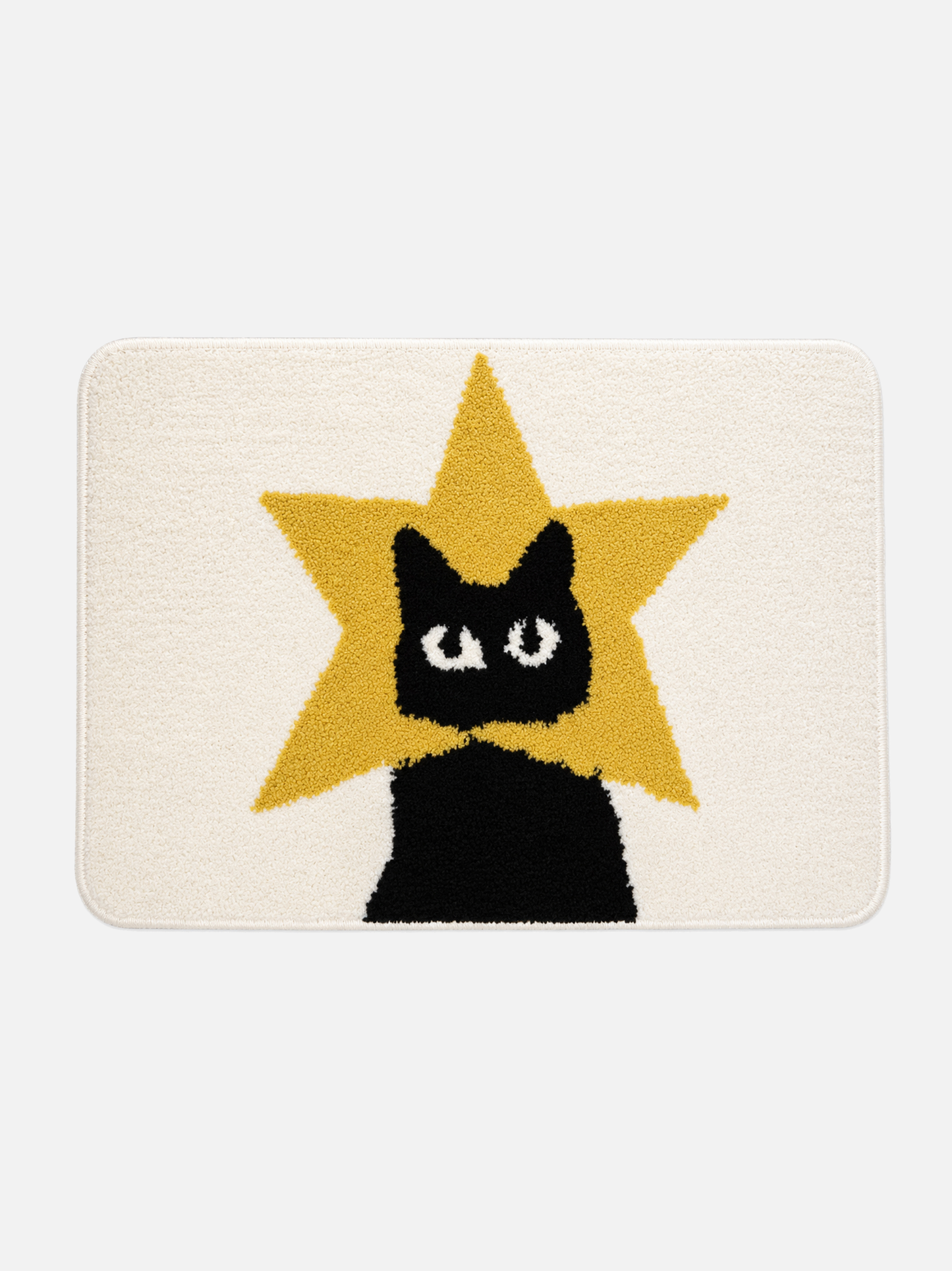 Superstar Cat Bath Mat