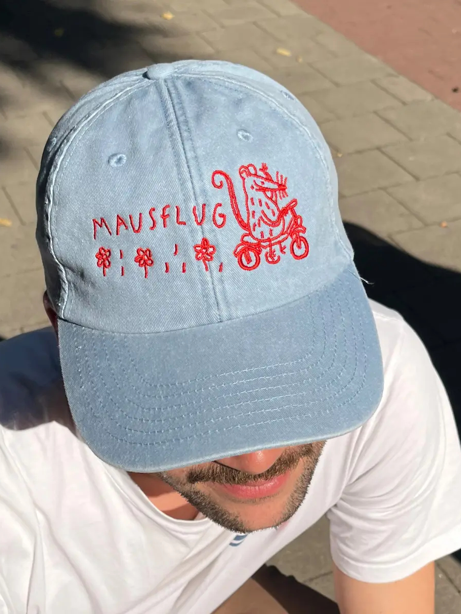 Mausflug Cap - Vintage Light Blue