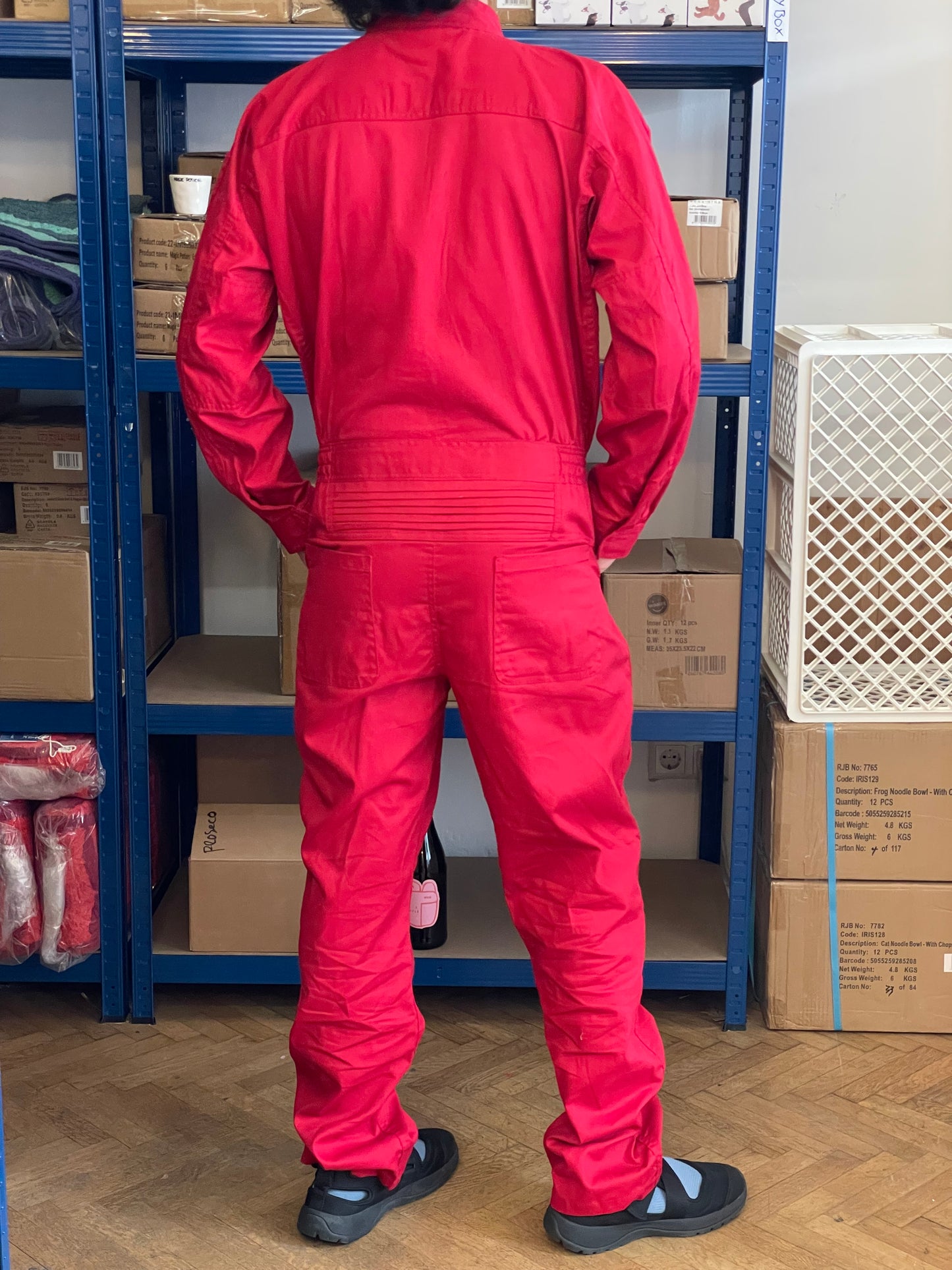 SIGHT Japanese workwear Jumpsuit - Red