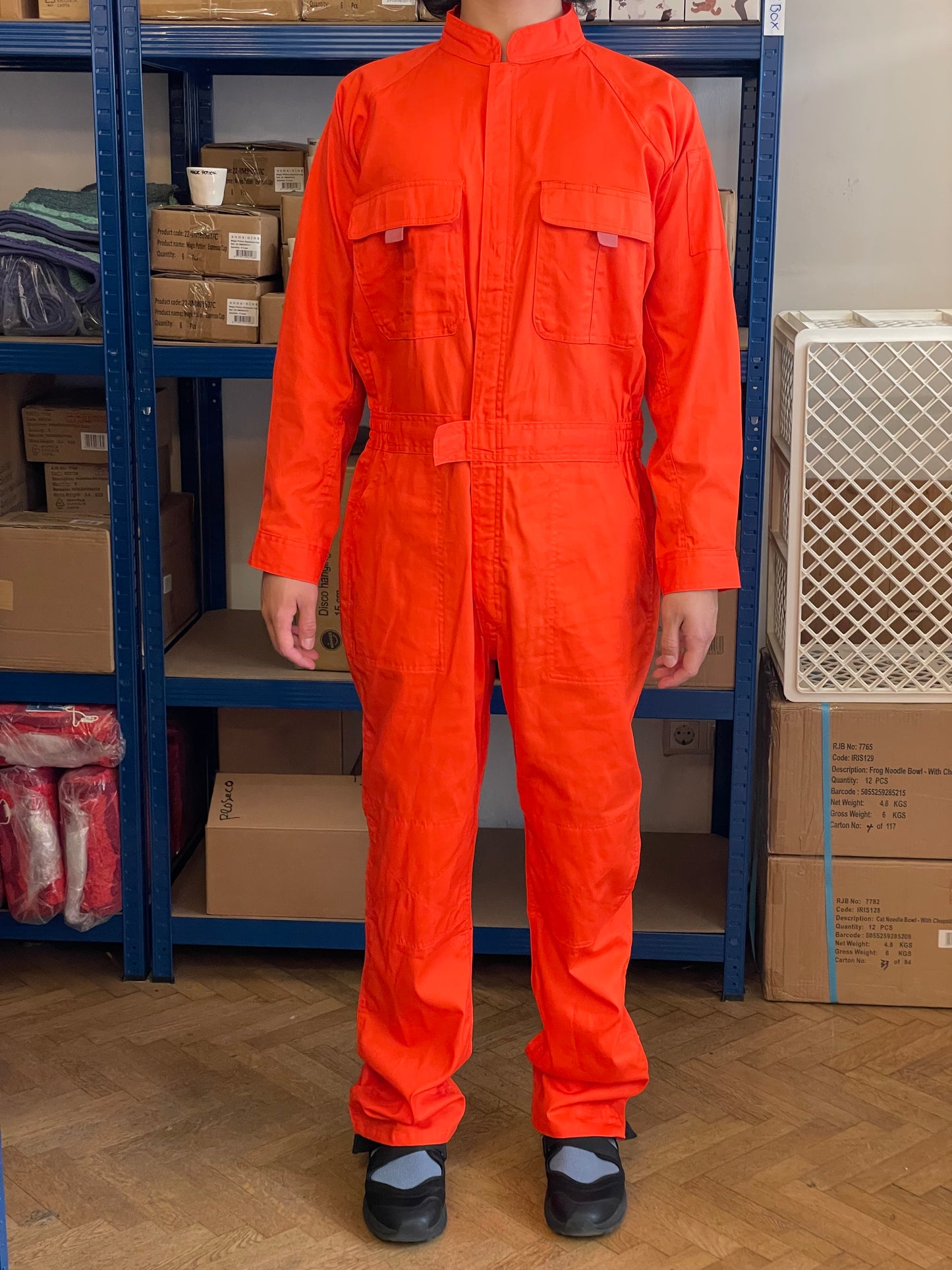 SIGHT Japanese Workwear Jumpsuit - Orange
