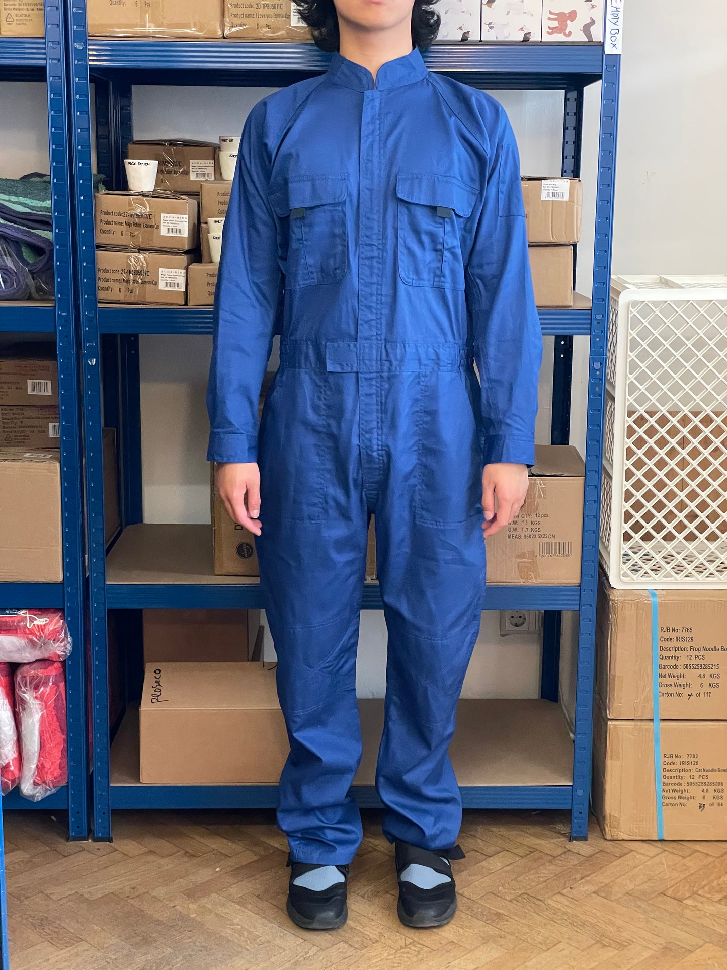 SIGHT Japanese workwear Jumpsuit - Electric Blue