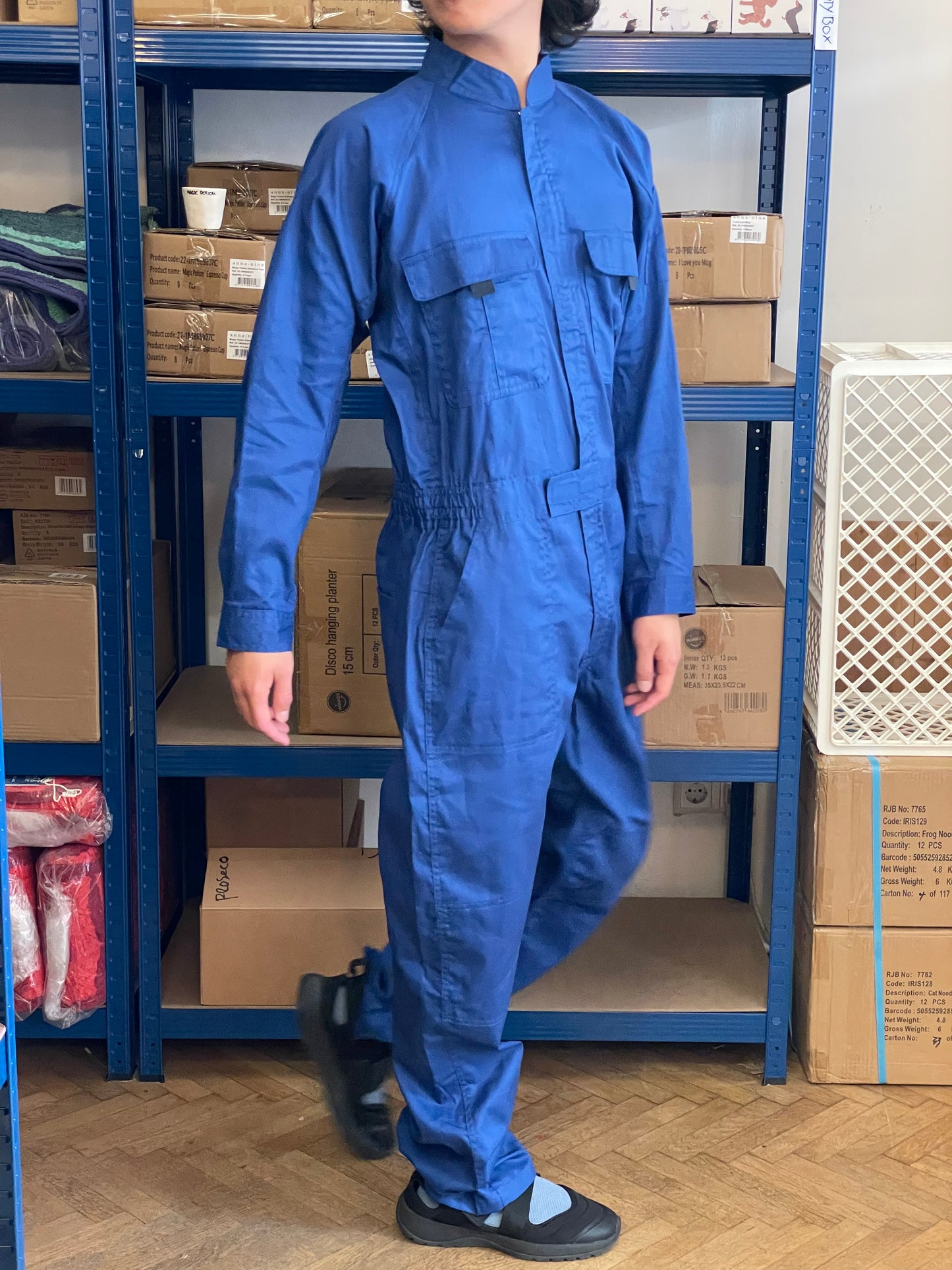 SIGHT Japanese workwear Jumpsuit - Electric Blue