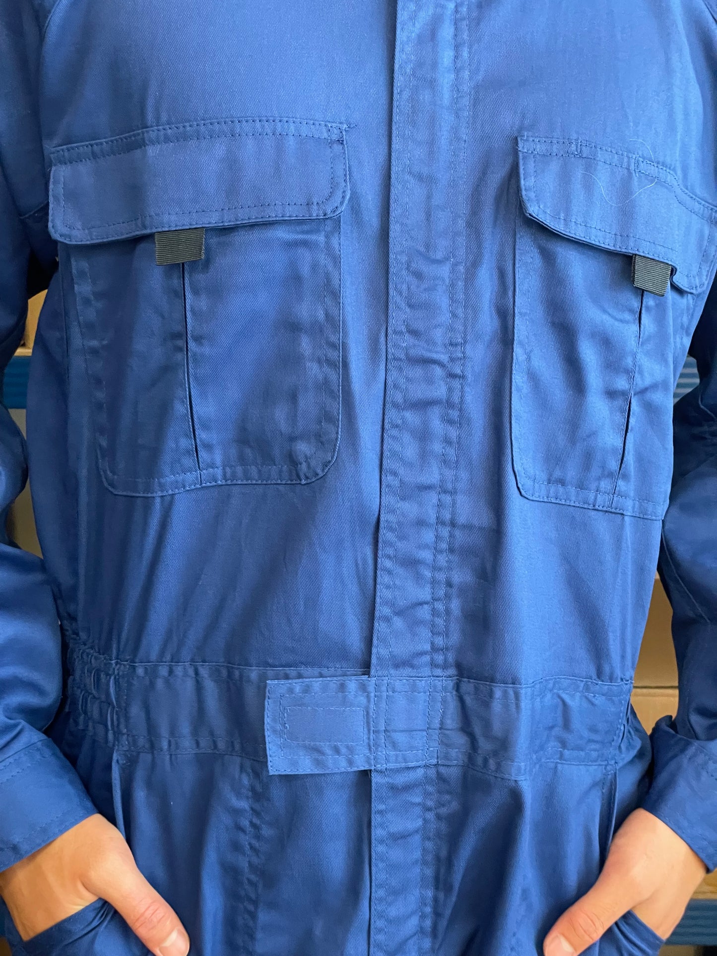 SIGHT Japanese workwear Jumpsuit - Electric Blue