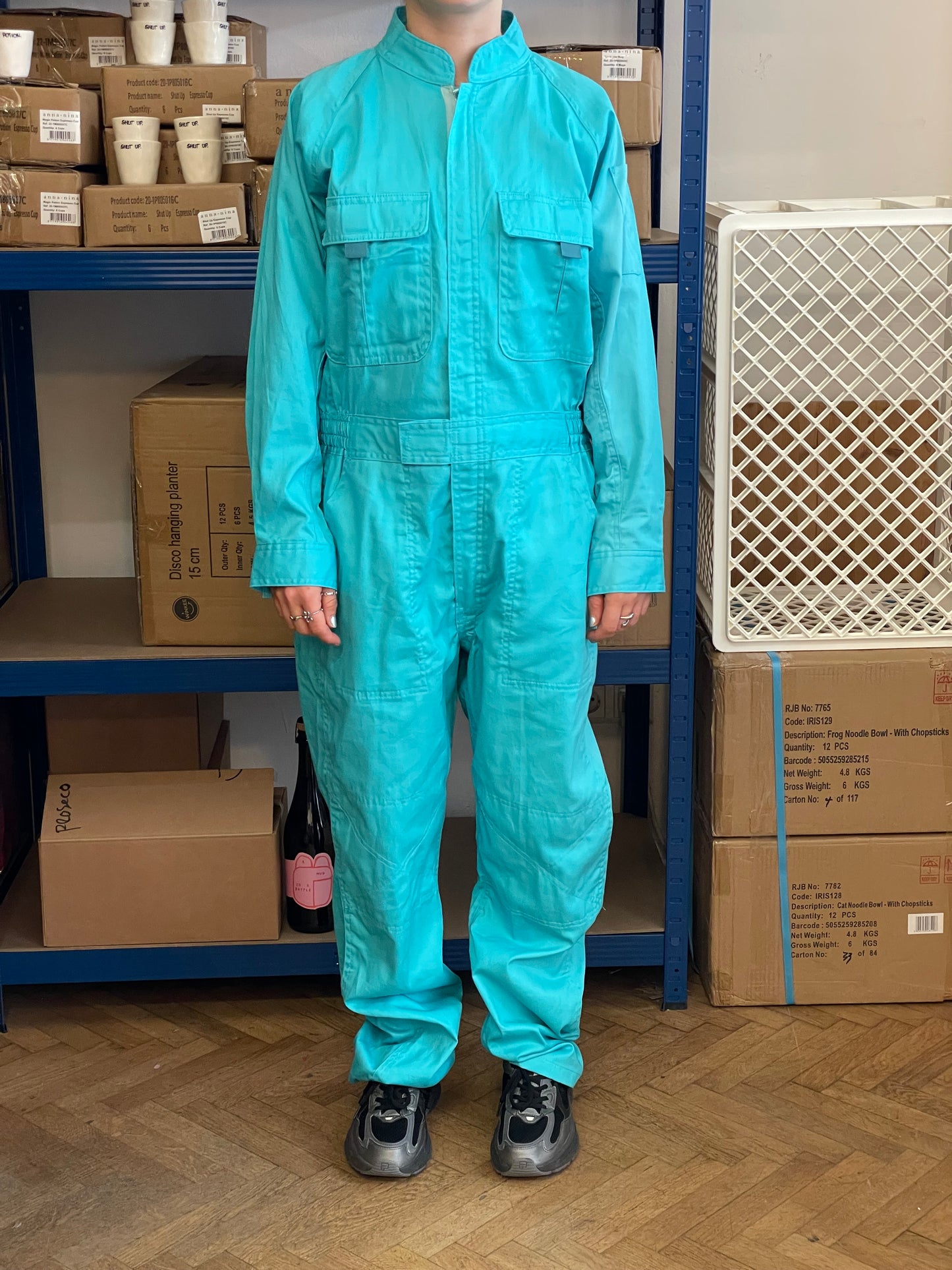 SIGHT Japanese Workwear Jumpsuit - Sky Blue