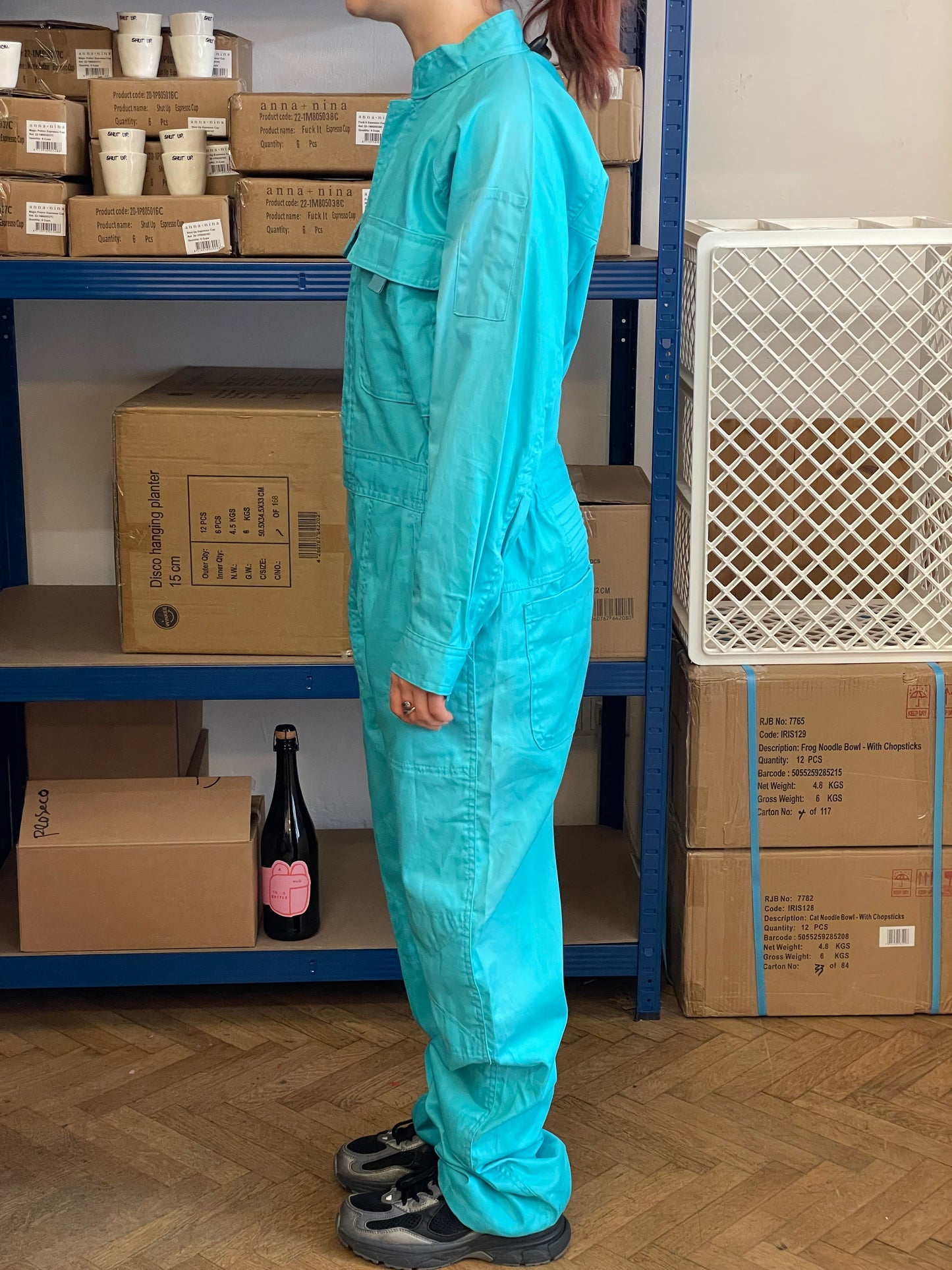 SIGHT Japanese Workwear Jumpsuit - Sky Blue