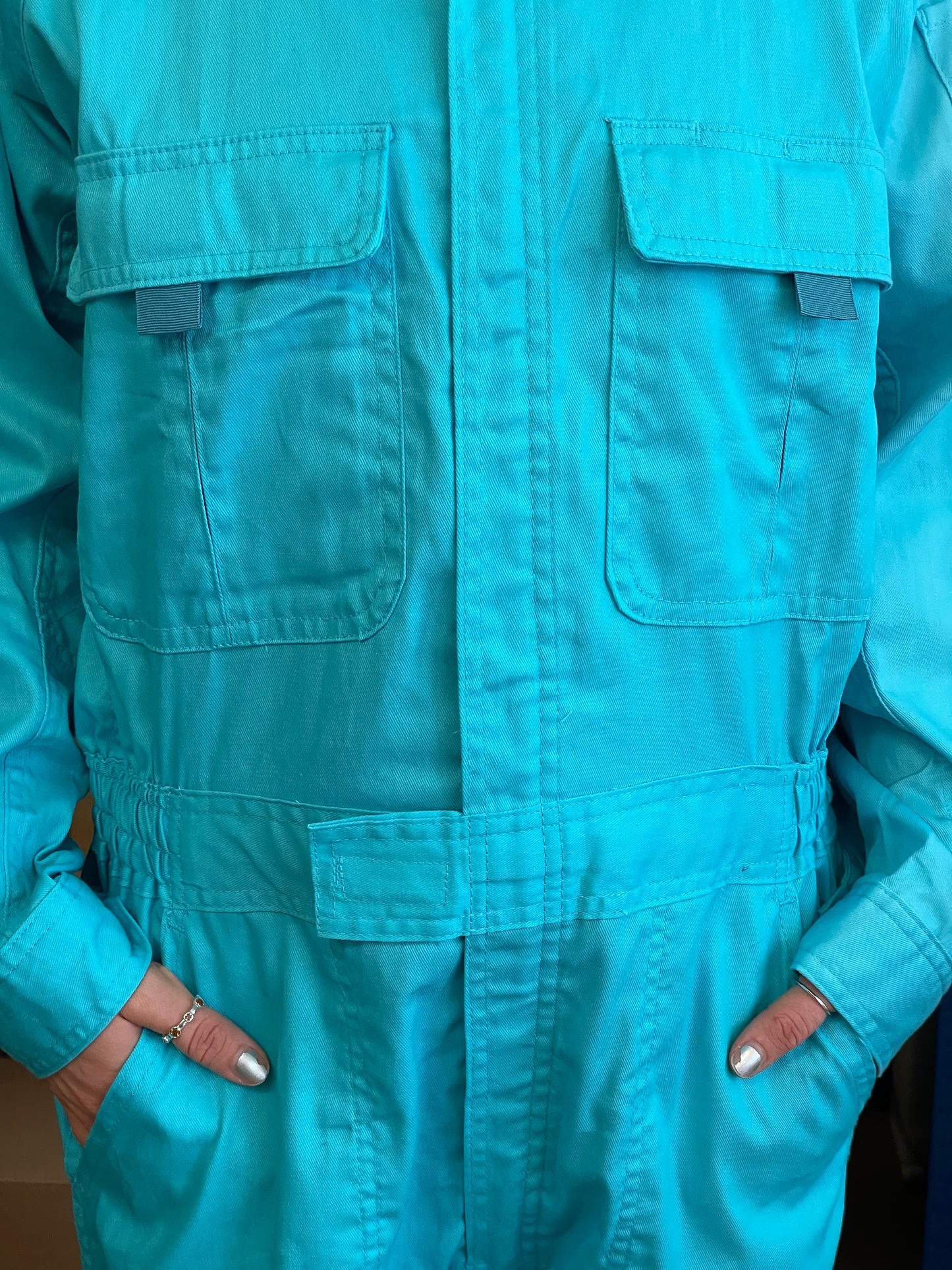 SIGHT Japanese Workwear Jumpsuit - Sky Blue