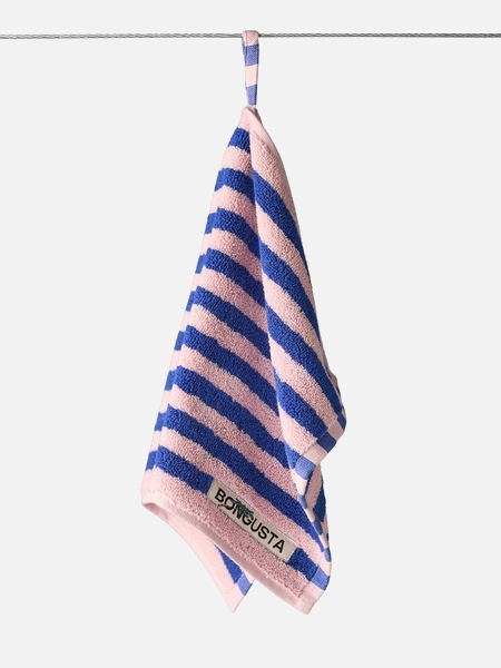 BONGUSTA Naram Guest Towels - Dazzling Blue & Rose - Handtuch
