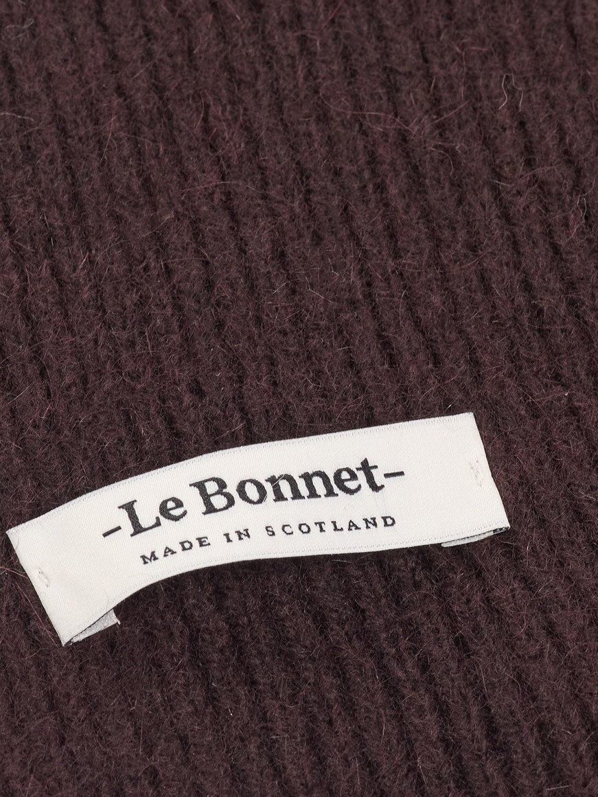 LE BONNET Scarf Espresso