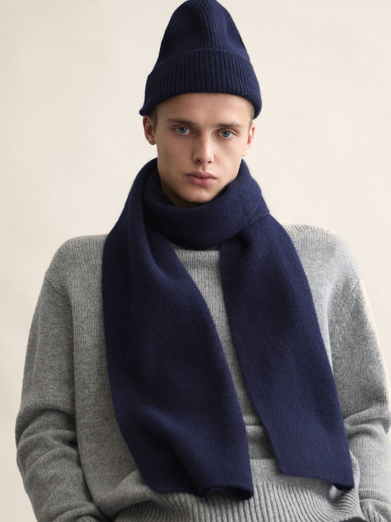 LE BONNET Scarf Midnight
