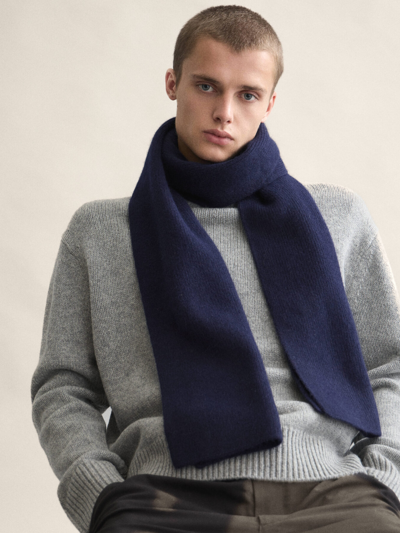 LE BONNET Scarf Midnight