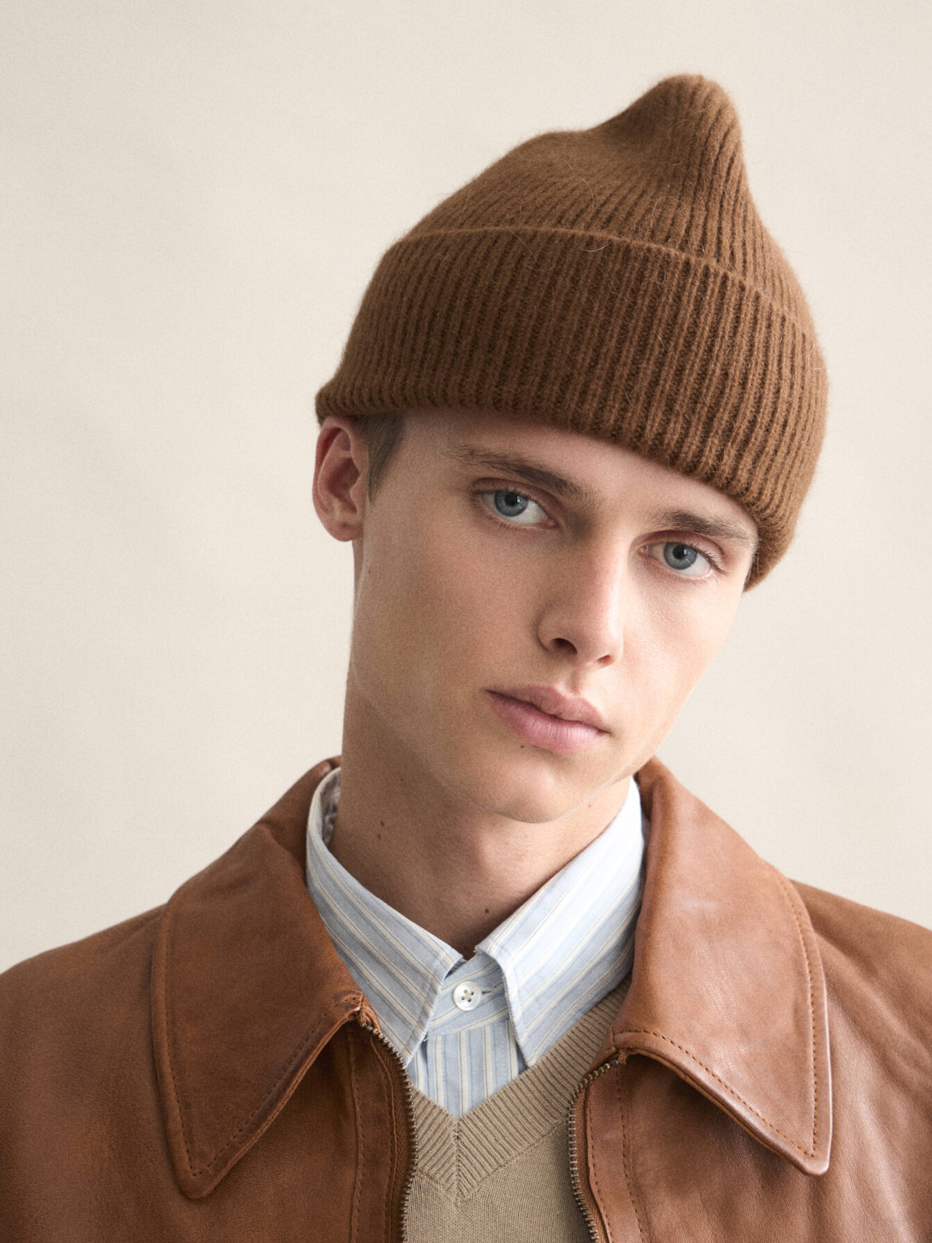 LE BONNET Beanie Walnut