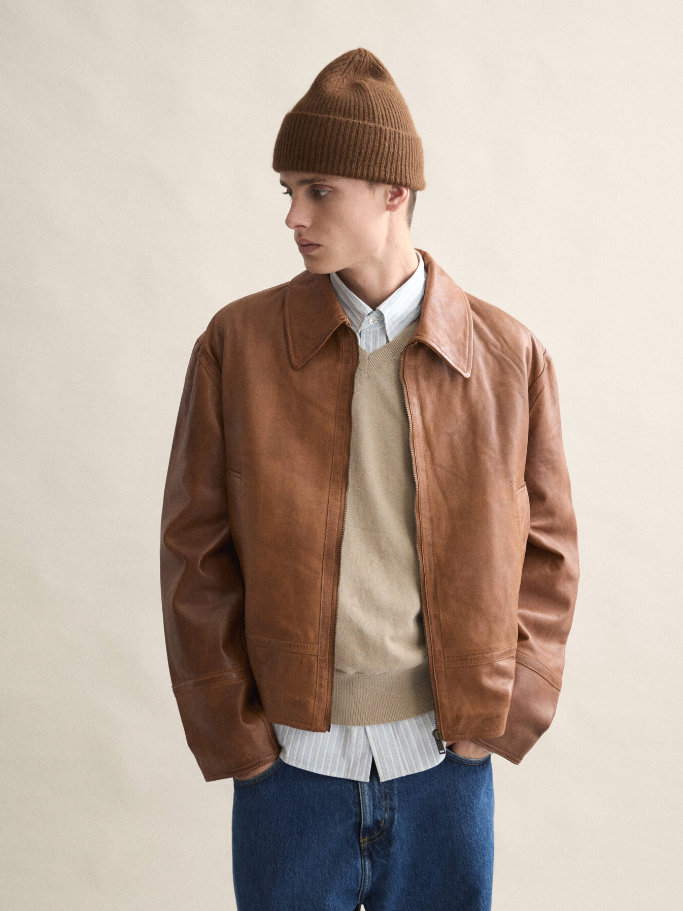 LE BONNET Beanie Walnut