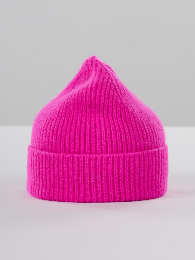 LE BONNET Beanie Poppy Pink