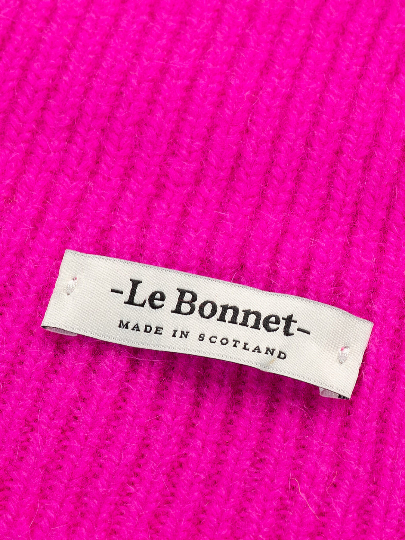 LE BONNET Beanie Poppy Pink