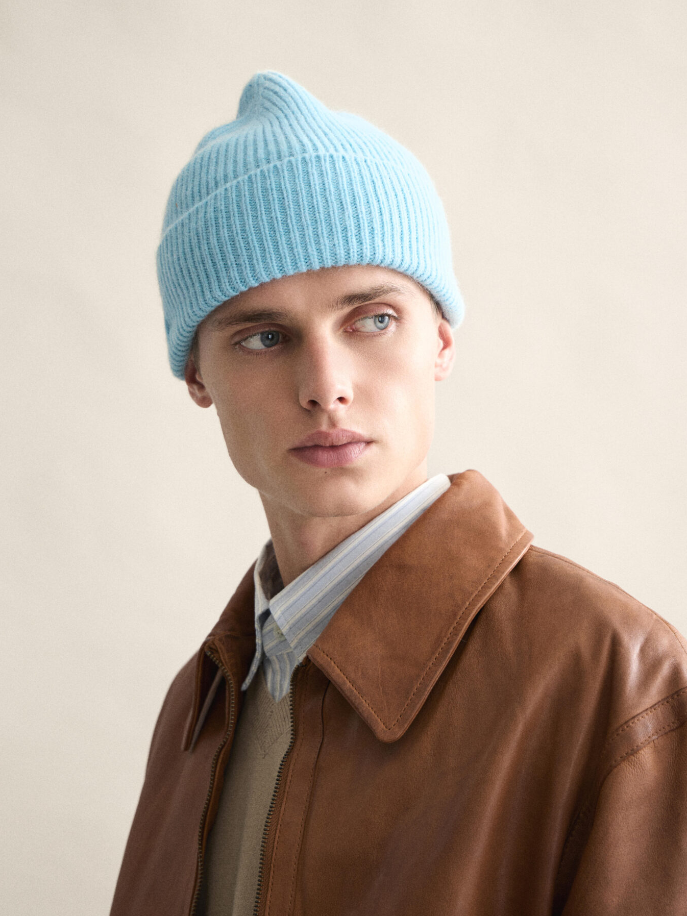 LE BONNET Beanie Aqua