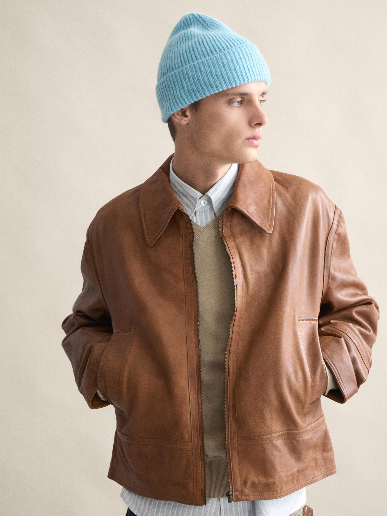 LE BONNET Beanie Aqua