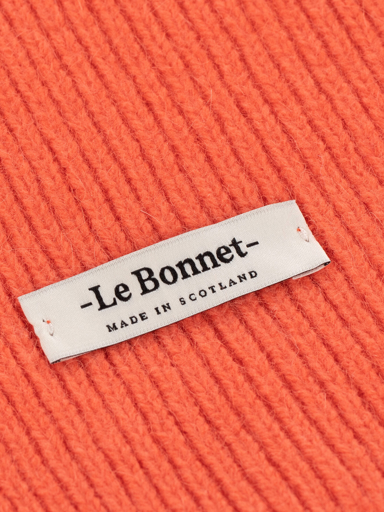 LE BONNET Beanie Salmon