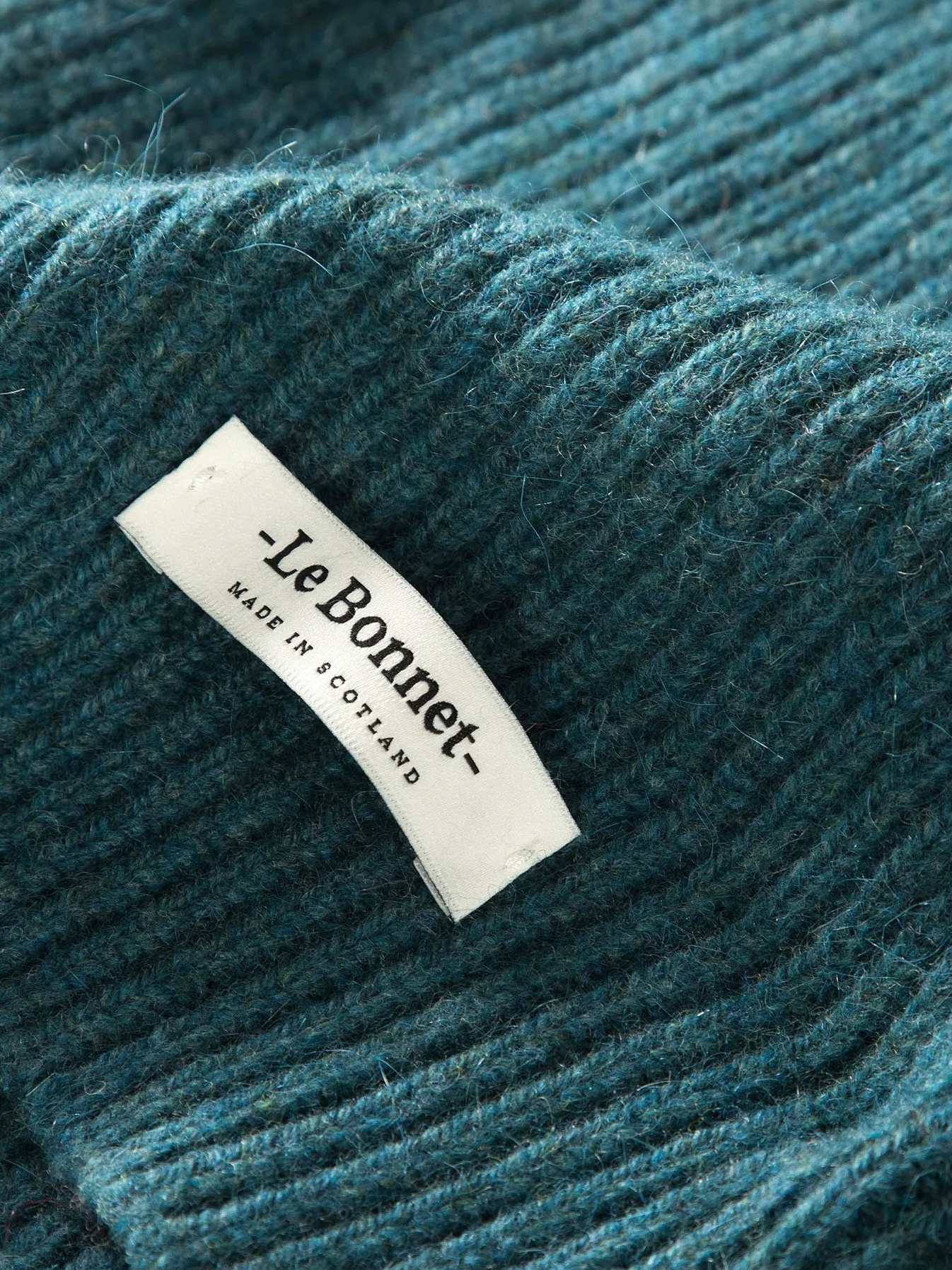 LE BONNET Beanie Petrol