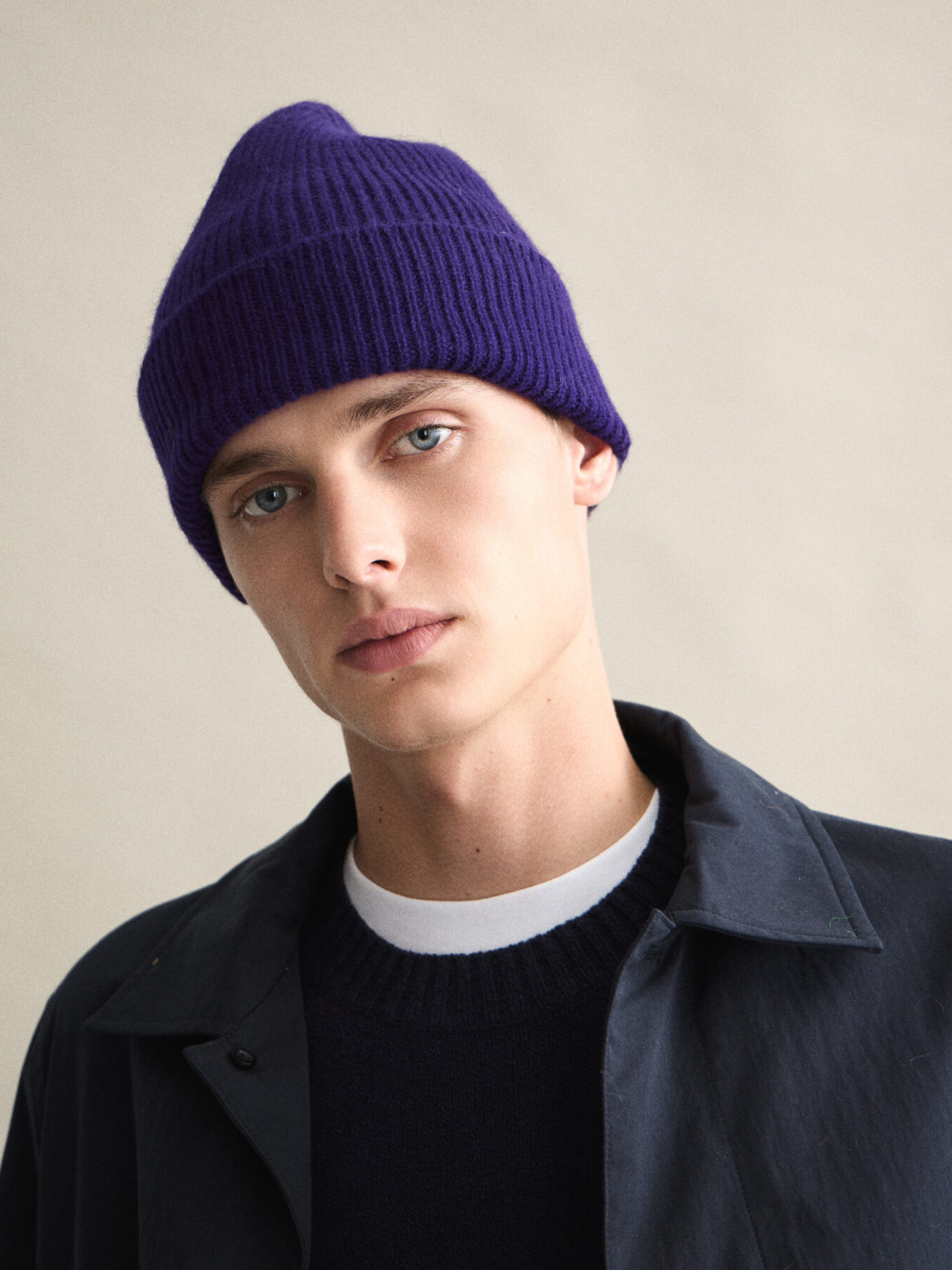 LE BONNET Beanie Indigo