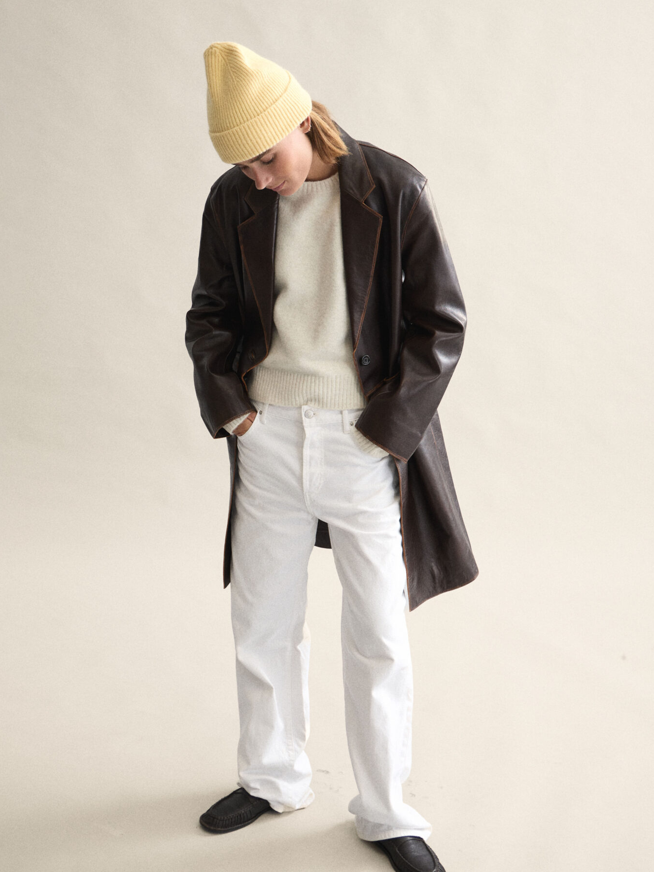 LE BONNET Beanie Blonde