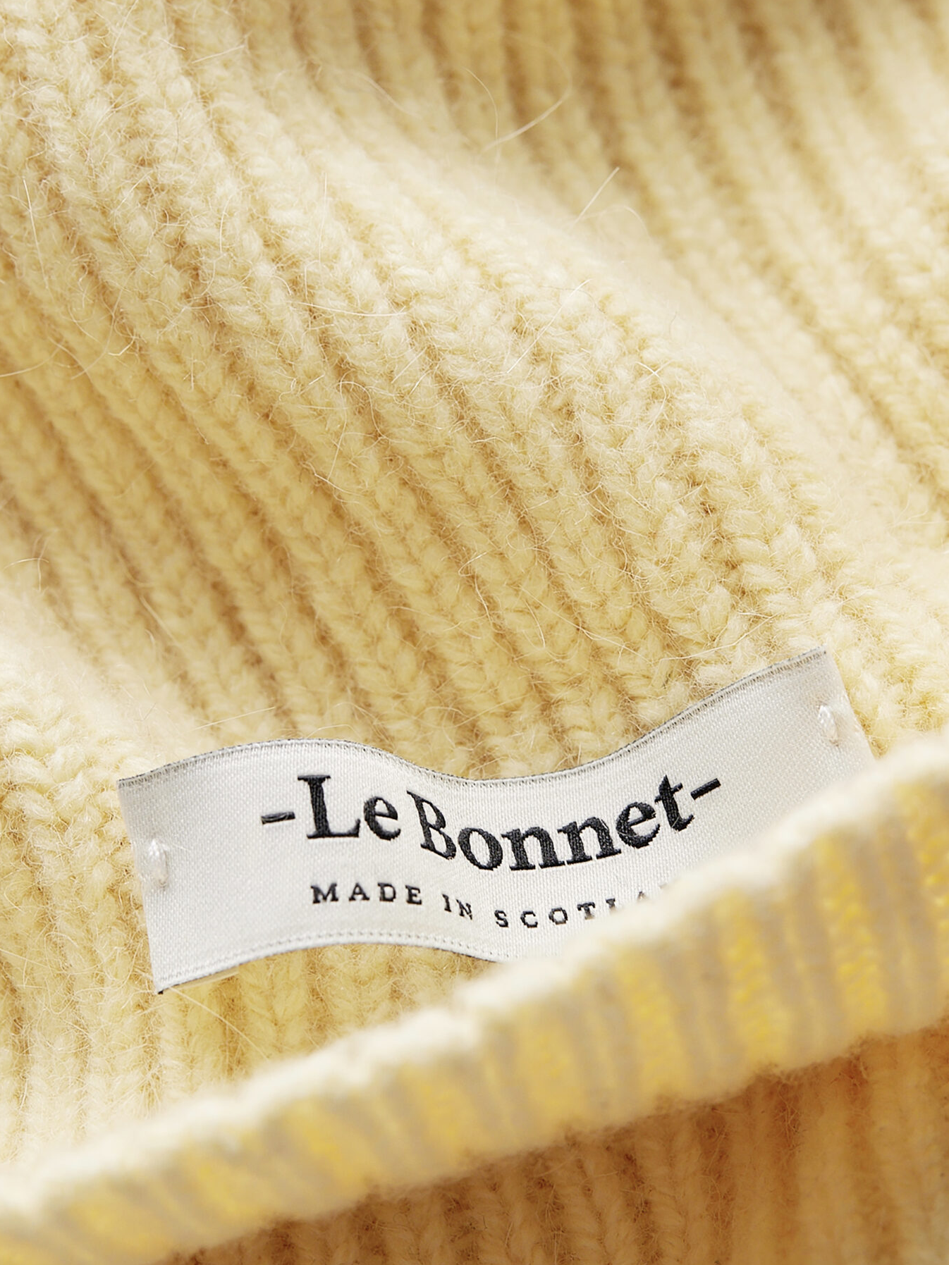 LE BONNET Beanie Blonde