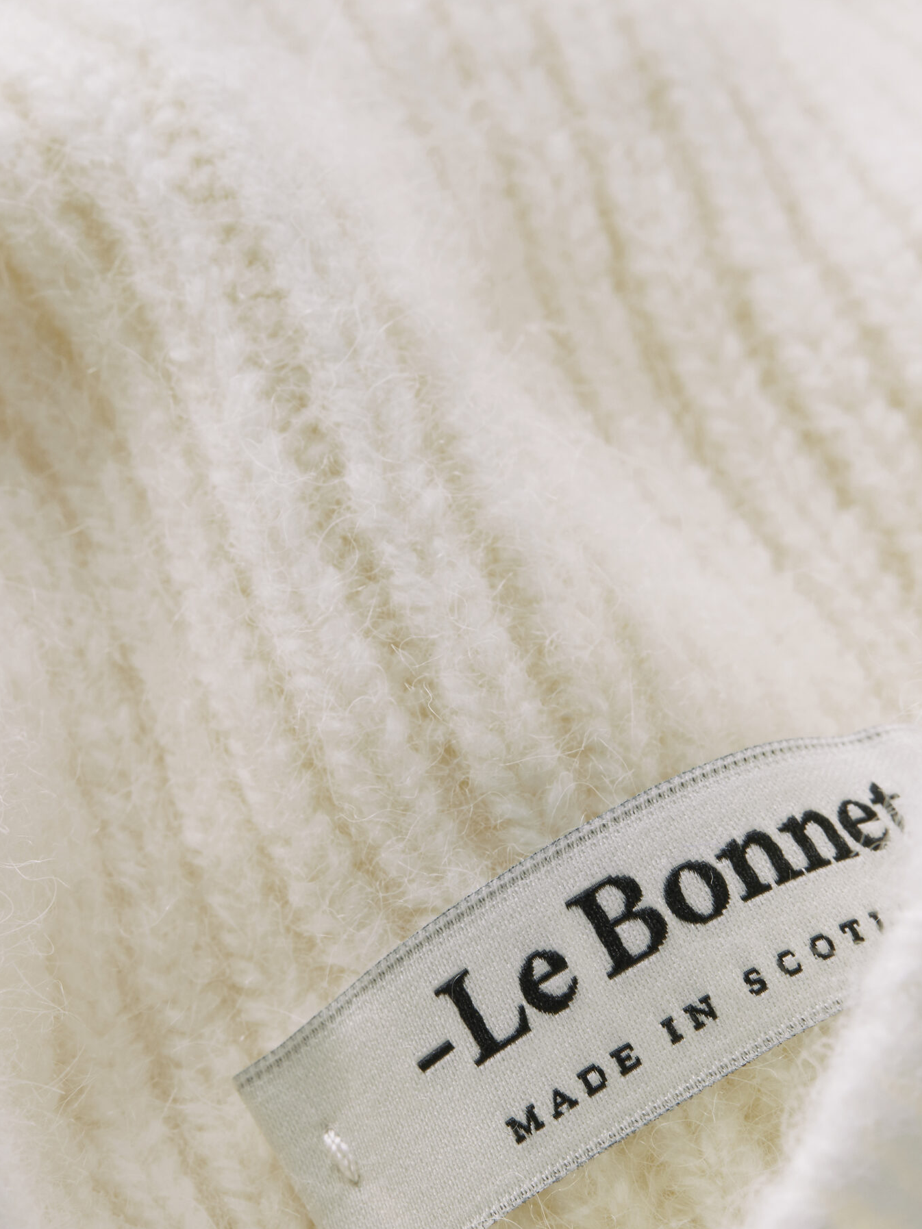 LE BONNET Beanie Snow