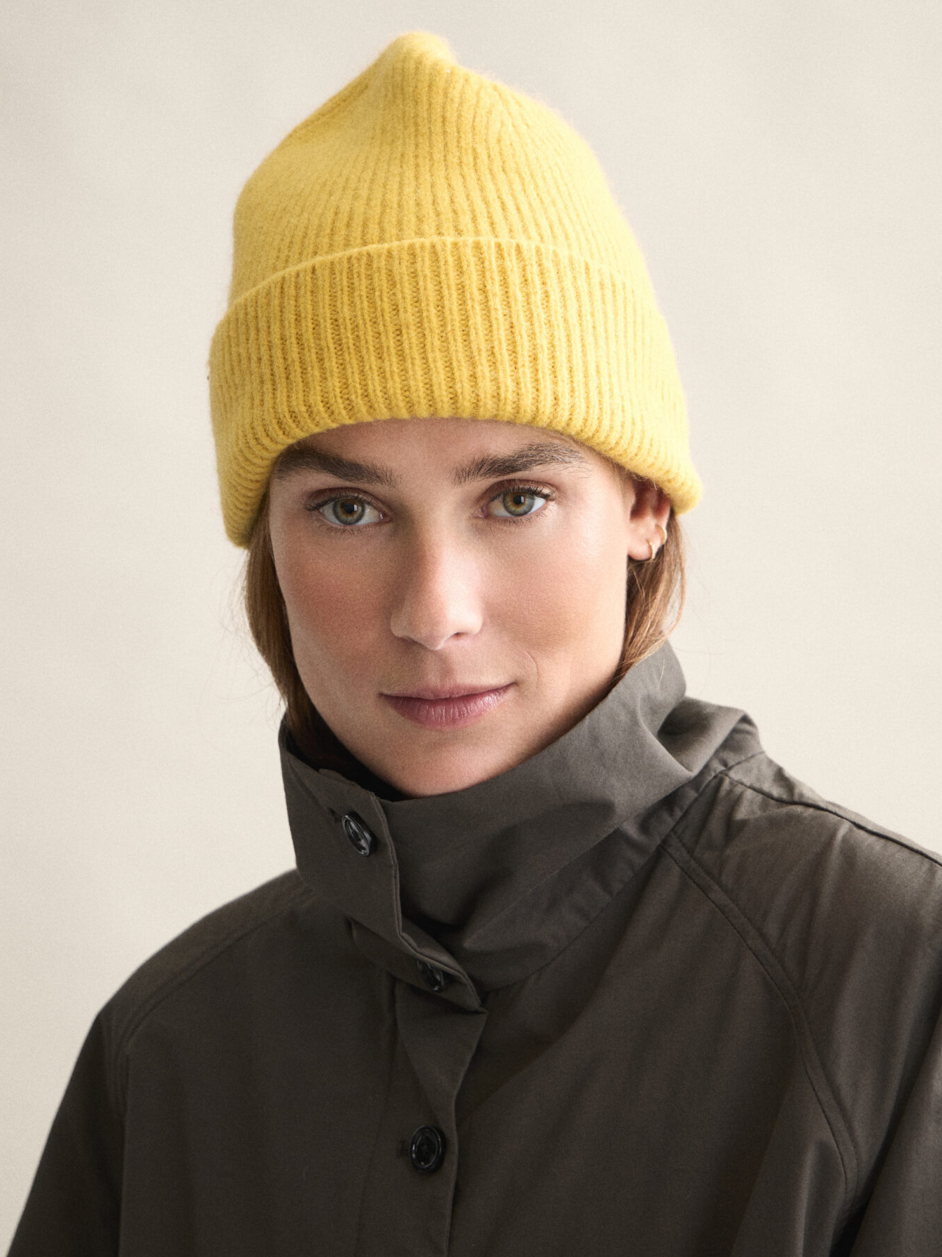LE BONNET Beanie Mustard