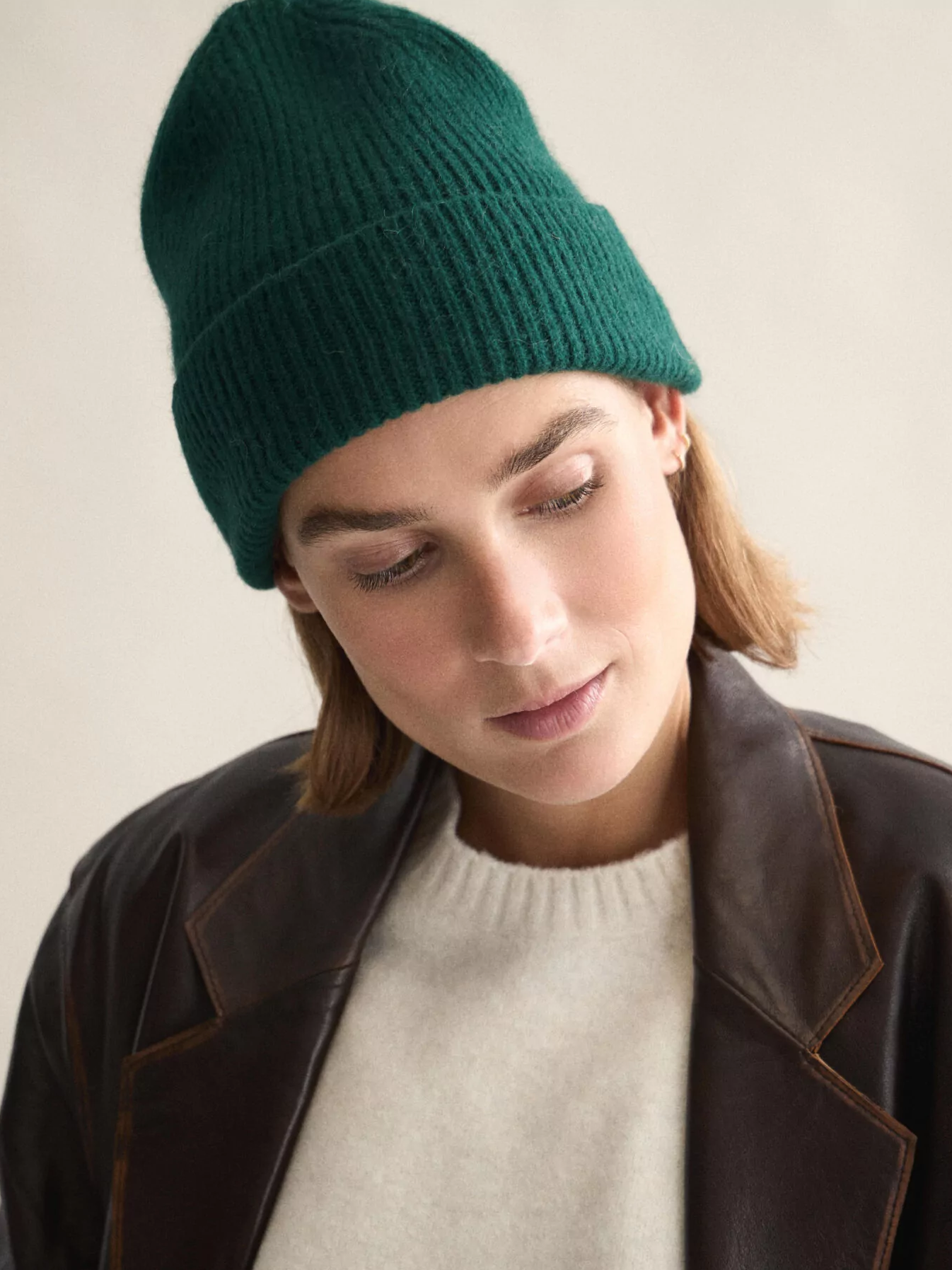 LE BONNET Beanie Moss