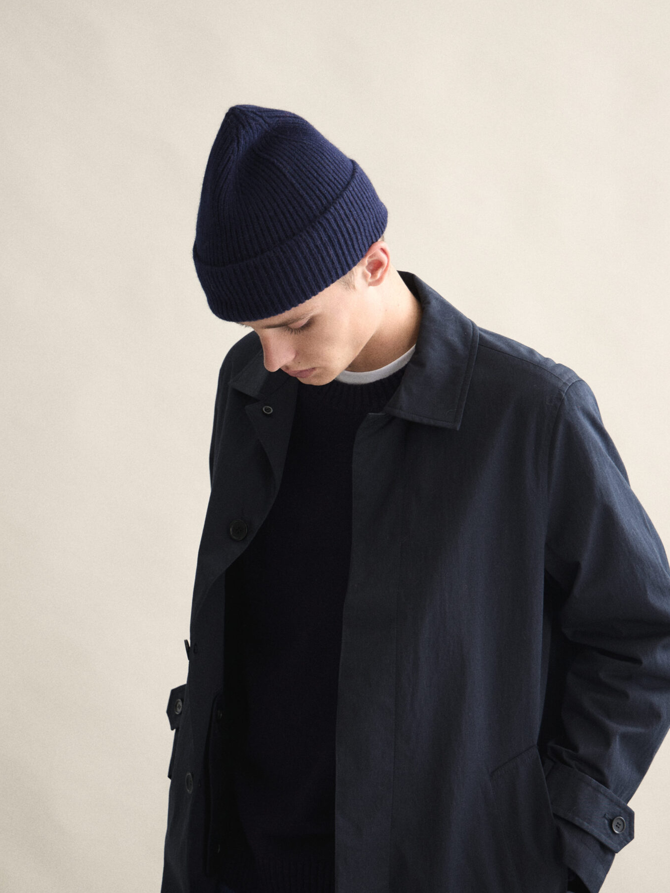 LE BONNET Beanie Midnight