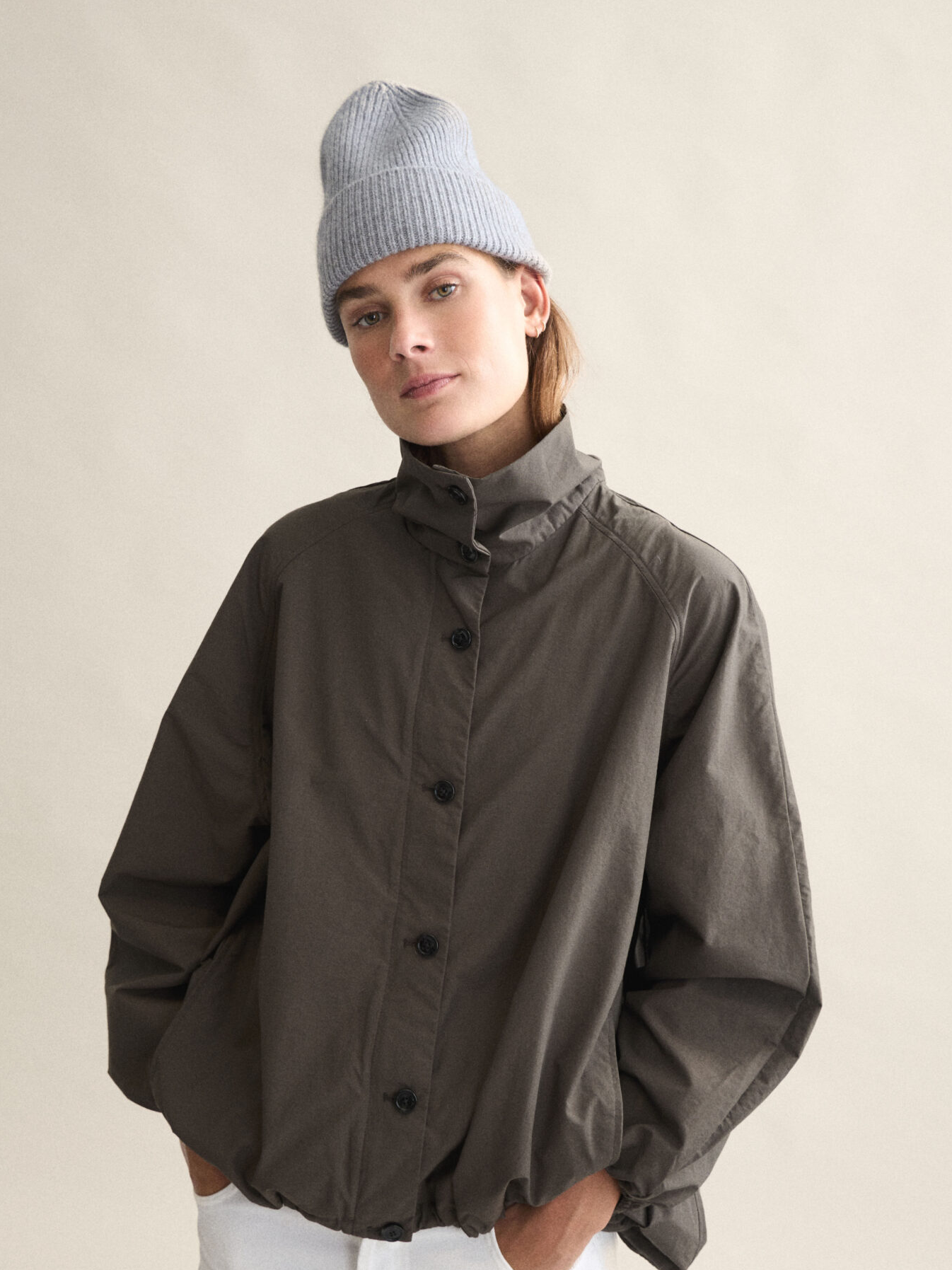 LE BONNET Beanie Smoke
