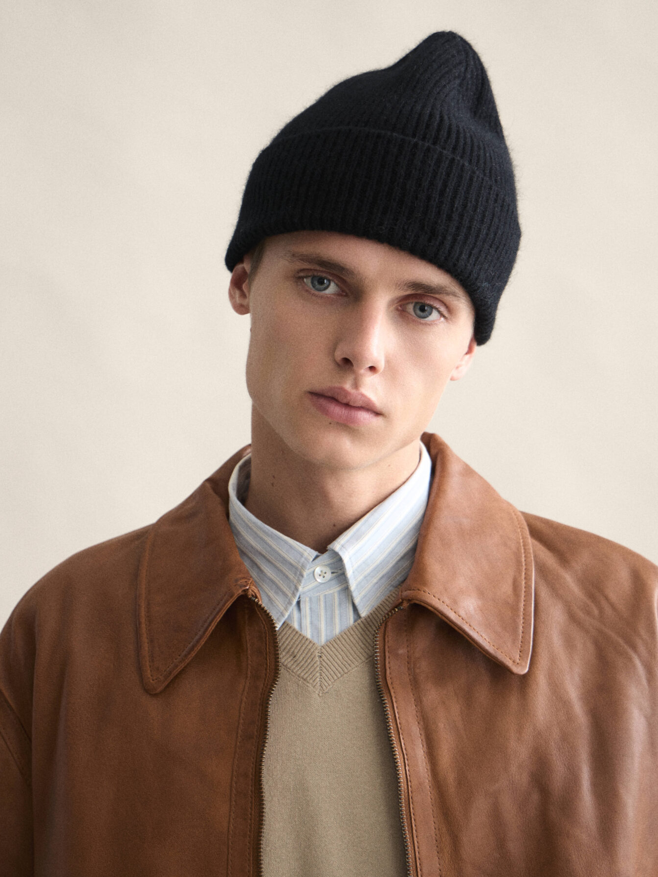 LE BONNET Beanie Onyx Black