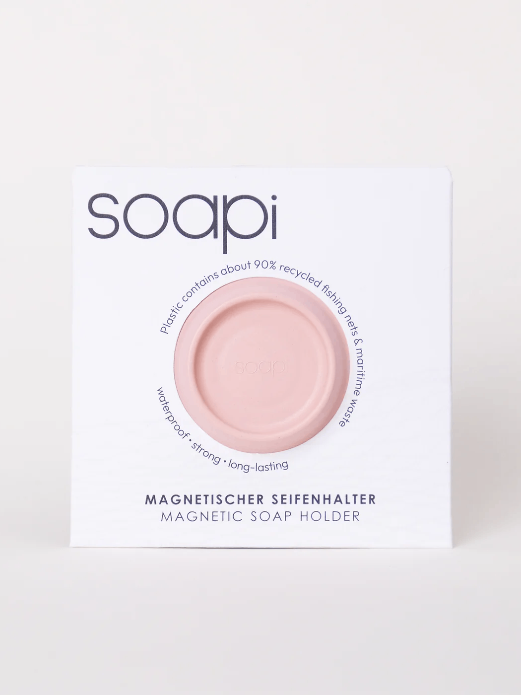 SOAPI Magnetic Soap Holder - Peach