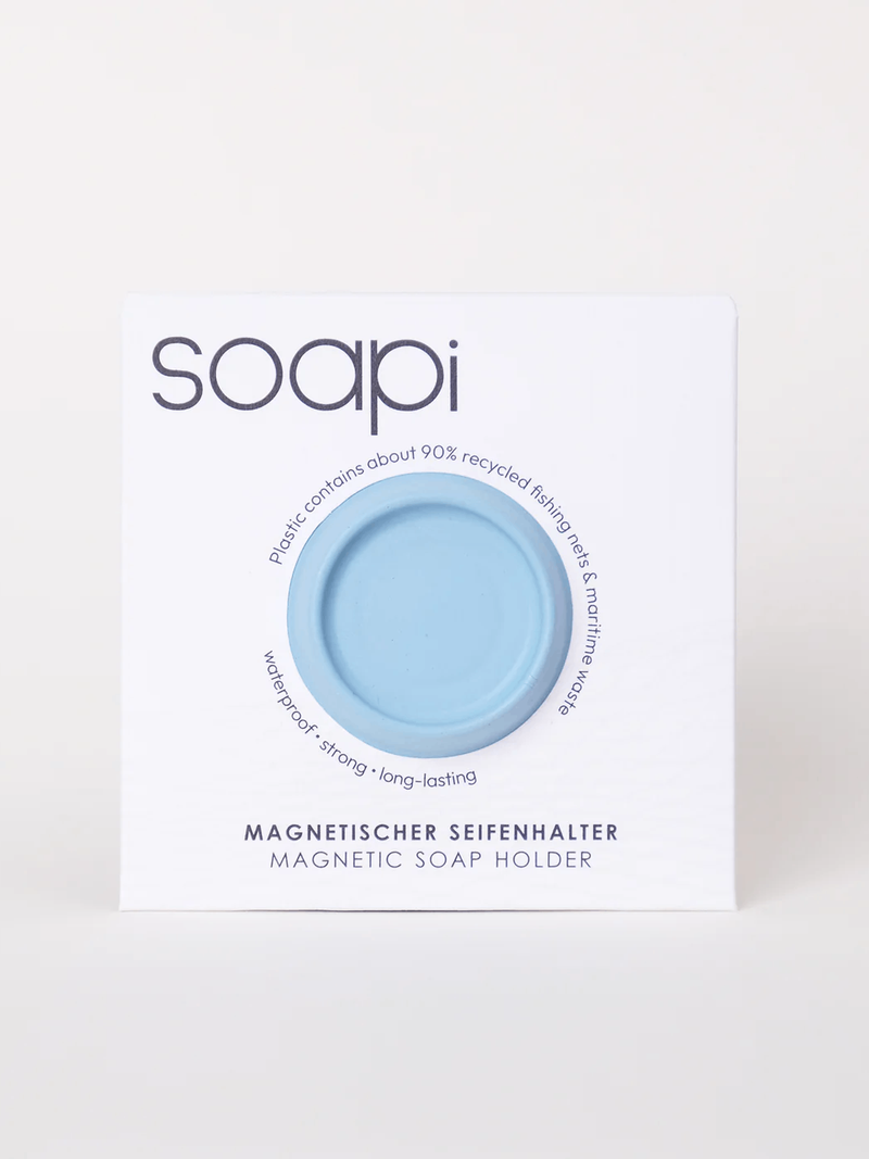 SOAPI Magnetic Soap Holder - Light Blue