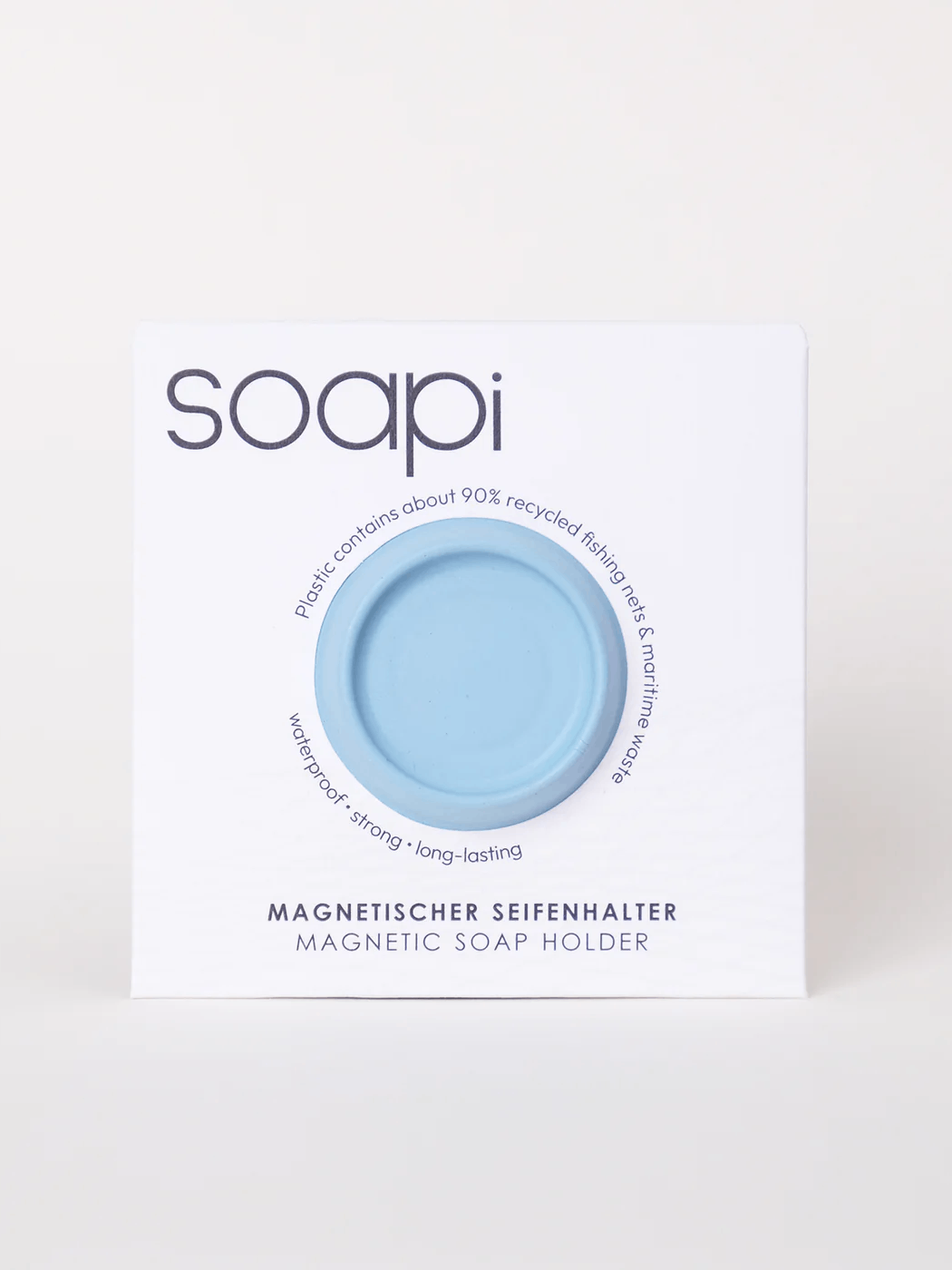 SOAPI Magnetic Soap Holder - Light Blue