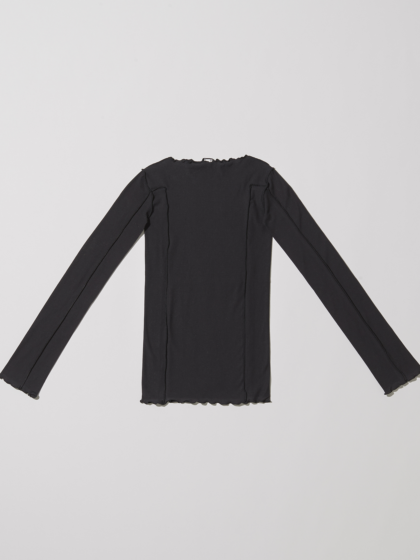 BASERANGE Omato Long Sleeve Tee - Black