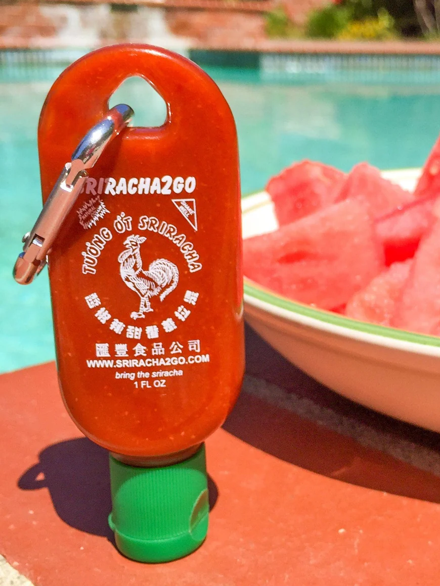 Mini Sriracha 2 Go Keychain (30ml)