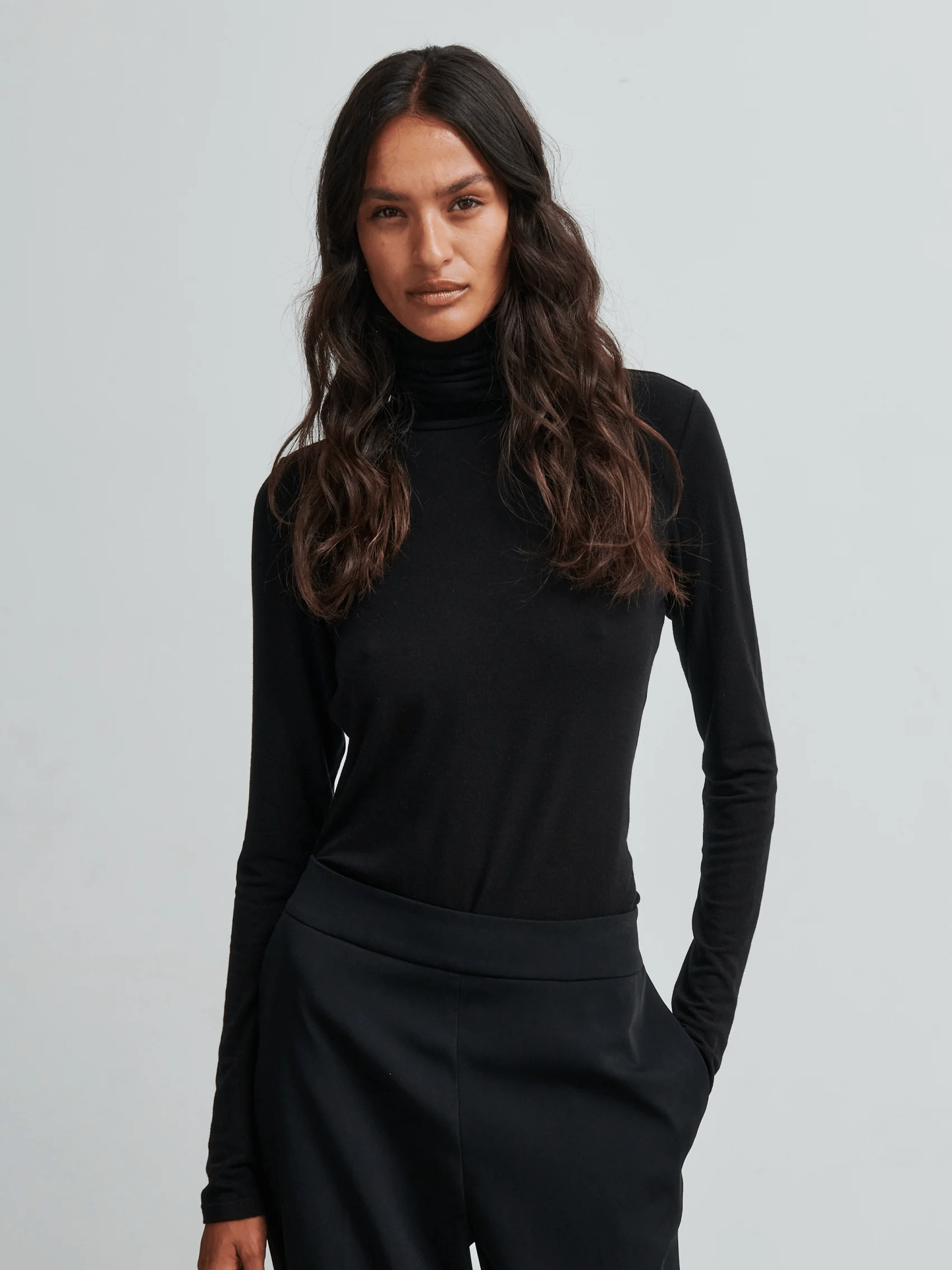 SECOND FEMALE Matima T-Neck Tee - Black
