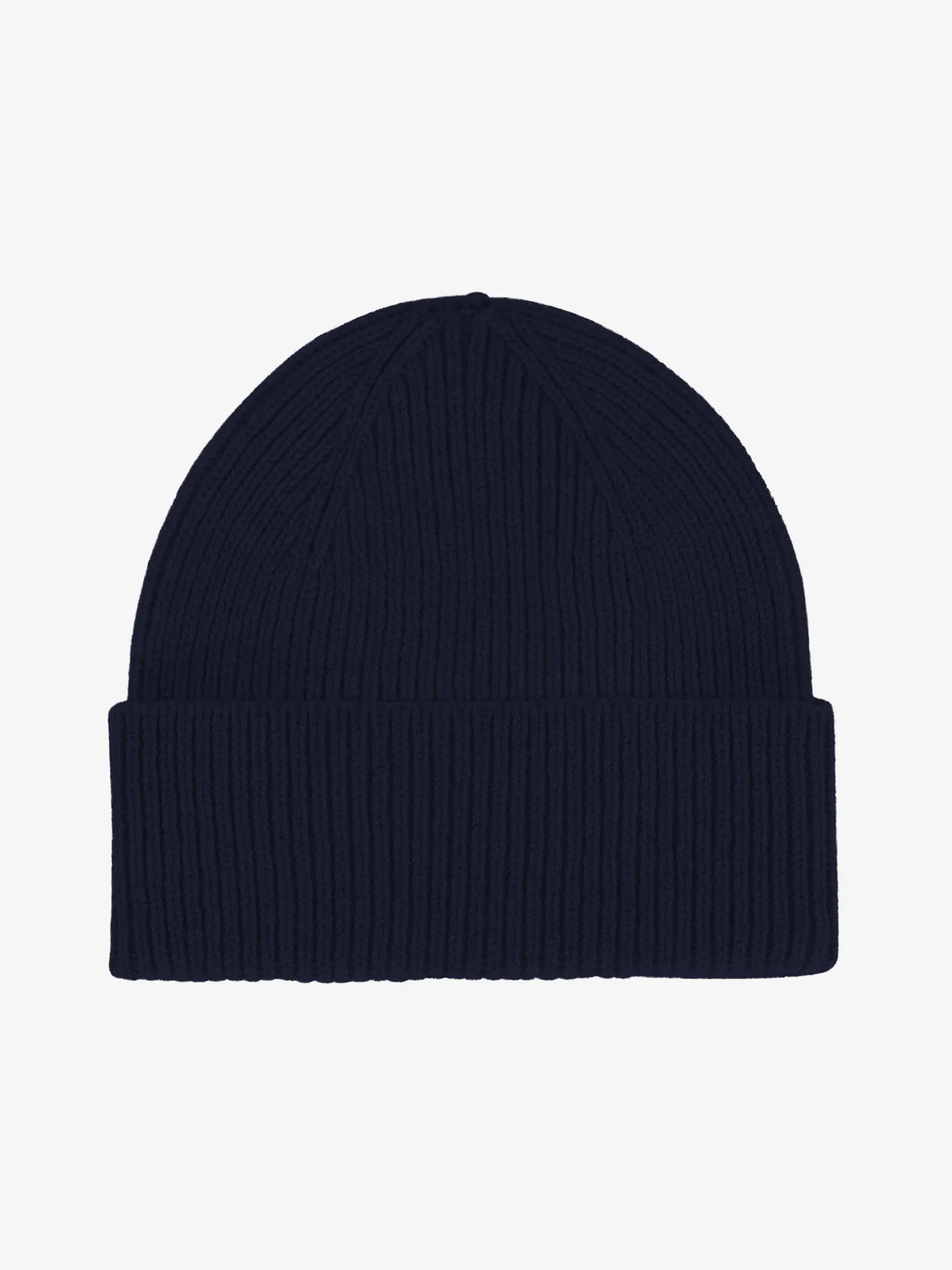 COLORFUL STANDARD Merino Wool Beanie - Navy Blue